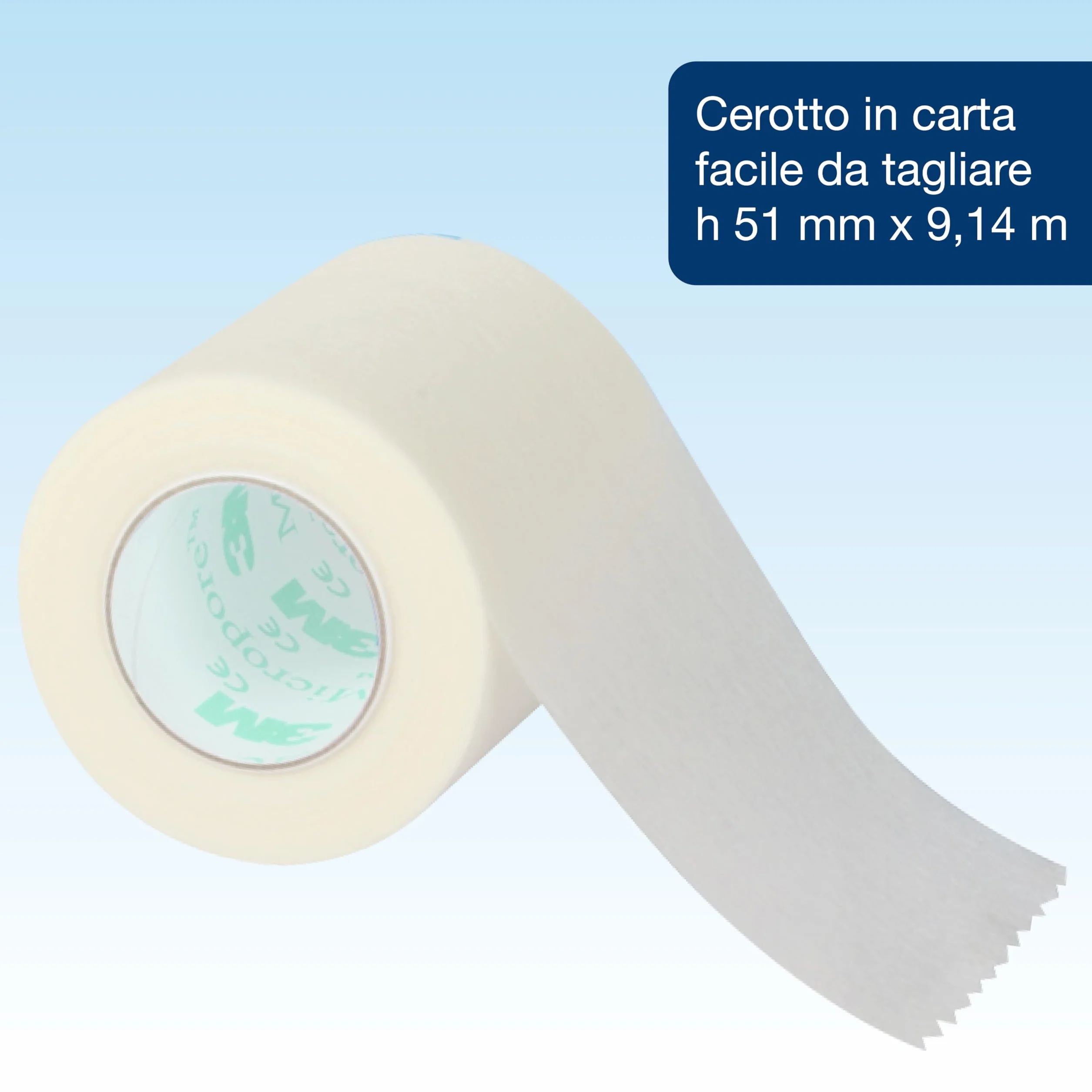 3M Mikropore MM1530-2 taśma pomiarowa 5 cm x 9,1 m 6 szt.