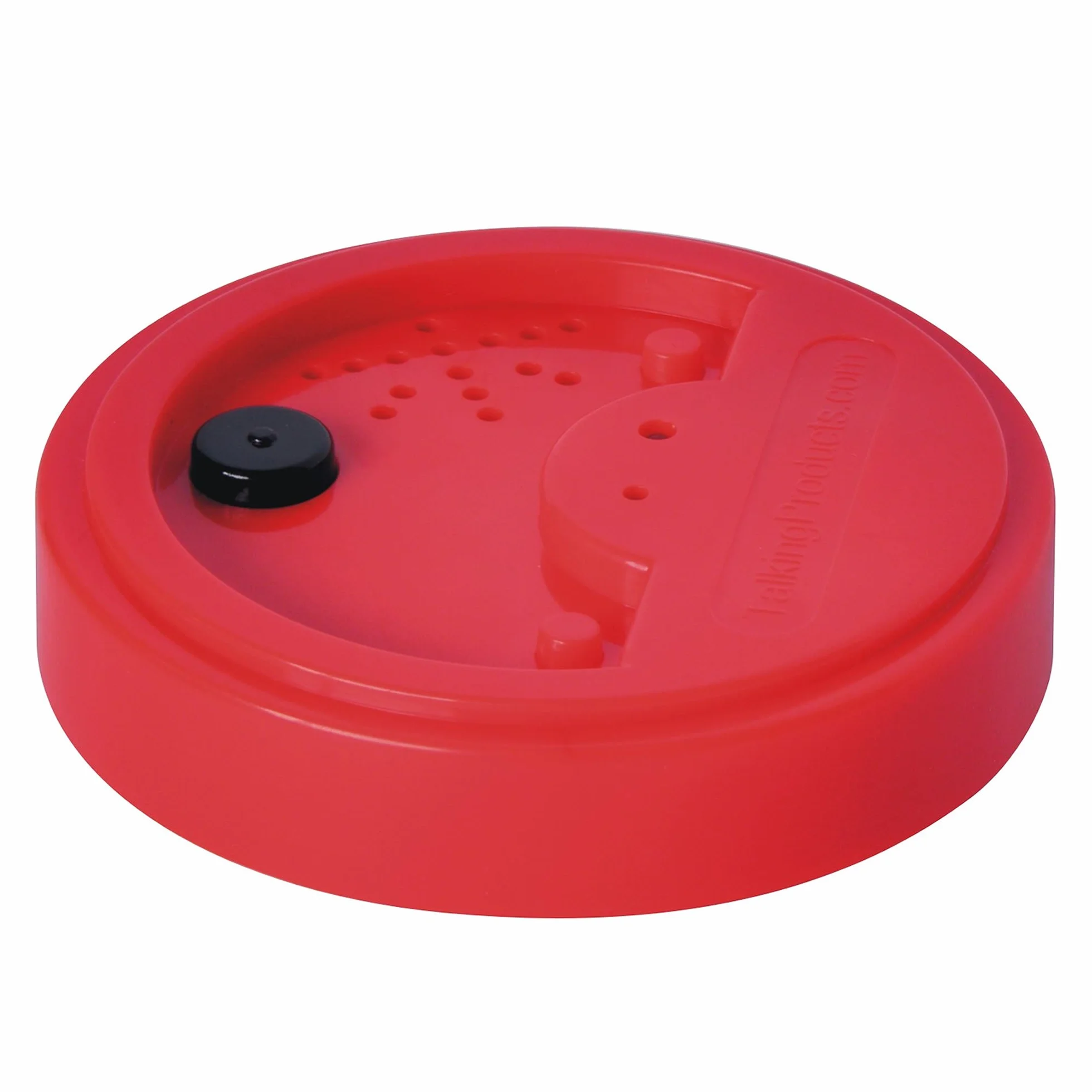 Talking Products, Talking Tins Voice Recorders, Nagrywaj i odtwarzaj własne spersonalizowane przypomnienia o wiadomościach głosowych. Opakowanie 3 szt. Czerwony. Idealny do samodzielnego życia oraz mówienia i słuchania