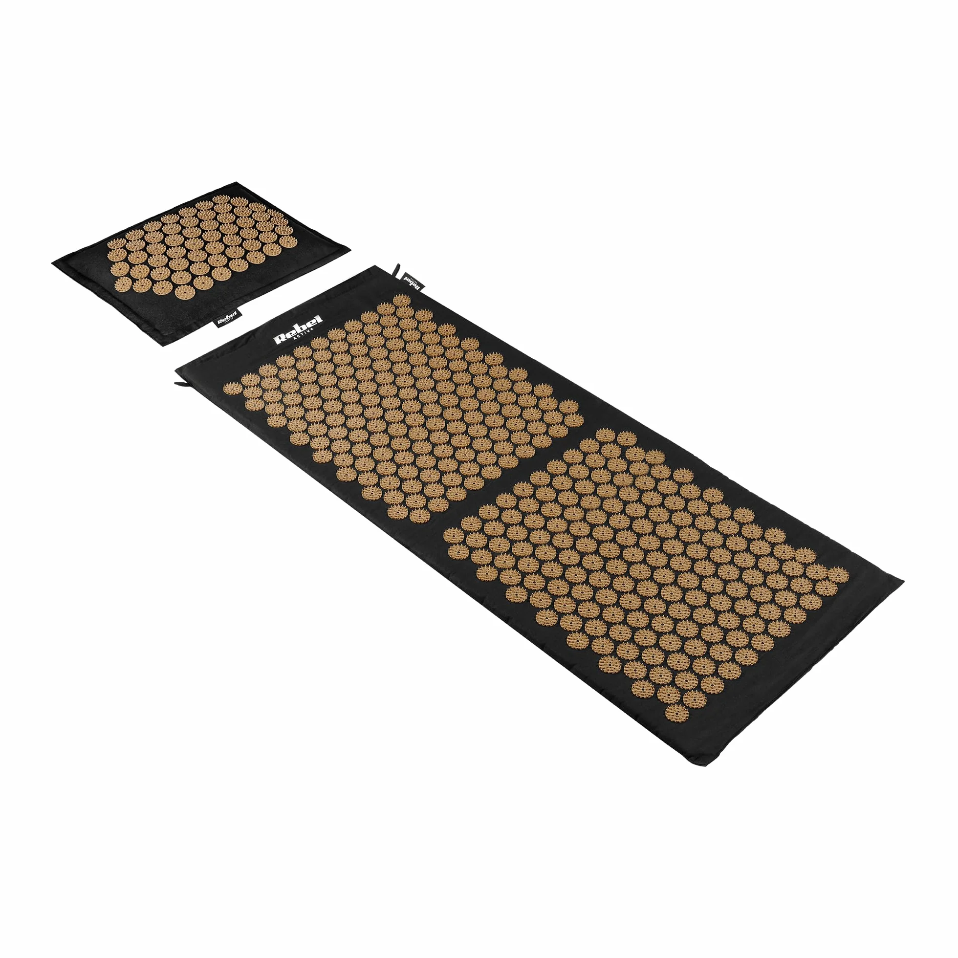 Rebel Electro Mata Zdrowotna ECO do Akupresury z Kolcami Zestaw z Poduszką 110x42cm RBA-6012-GL