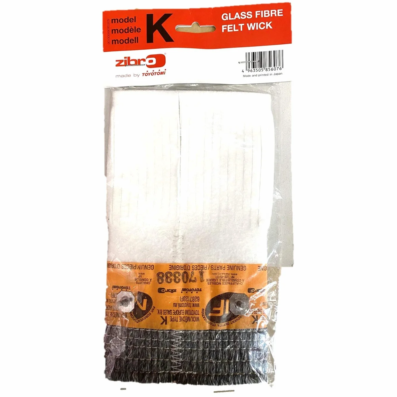 Zibro Original "K", pasuje do modeli Zibro: R 510 C, RCA 66E - RCA 68E - R 510C - R 680C - R 545C - R 22C - R 210C - R 2800C - R 2800 C - R 25, R-23C, RCA-26