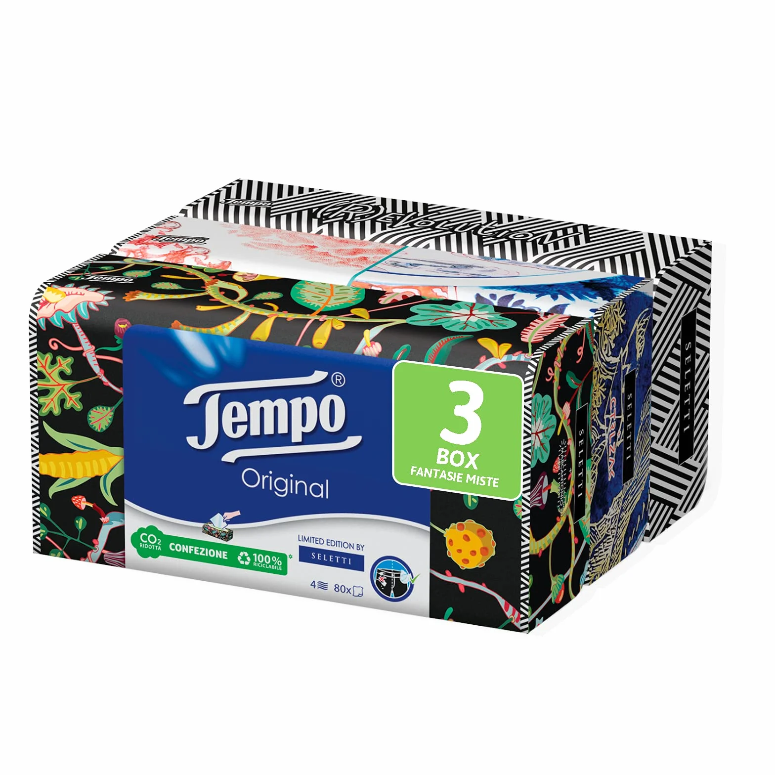 Tempo Original Chusteczki Biały 3 x 80 szt.