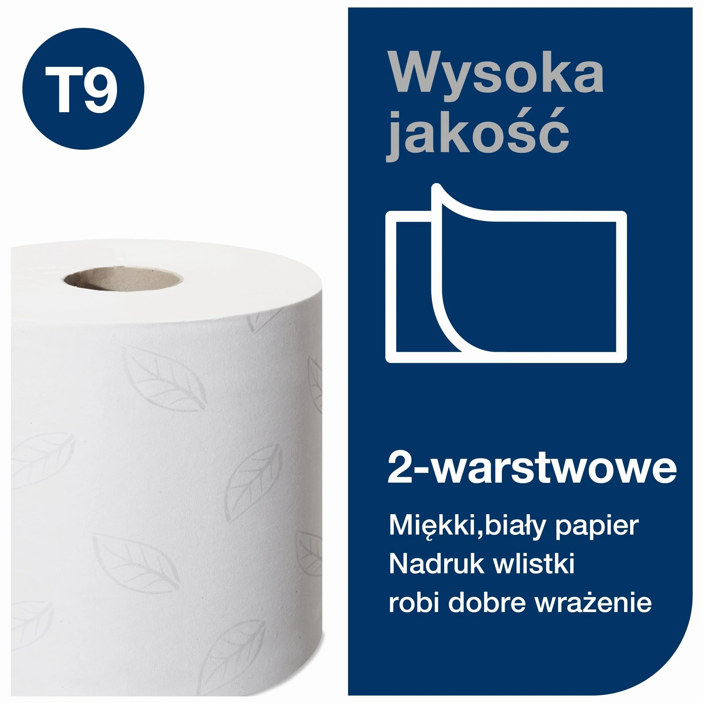 Tork AAT301 Smart One mini rolka toaletowa 2-warstwowa biała opakowanie 12 szt.