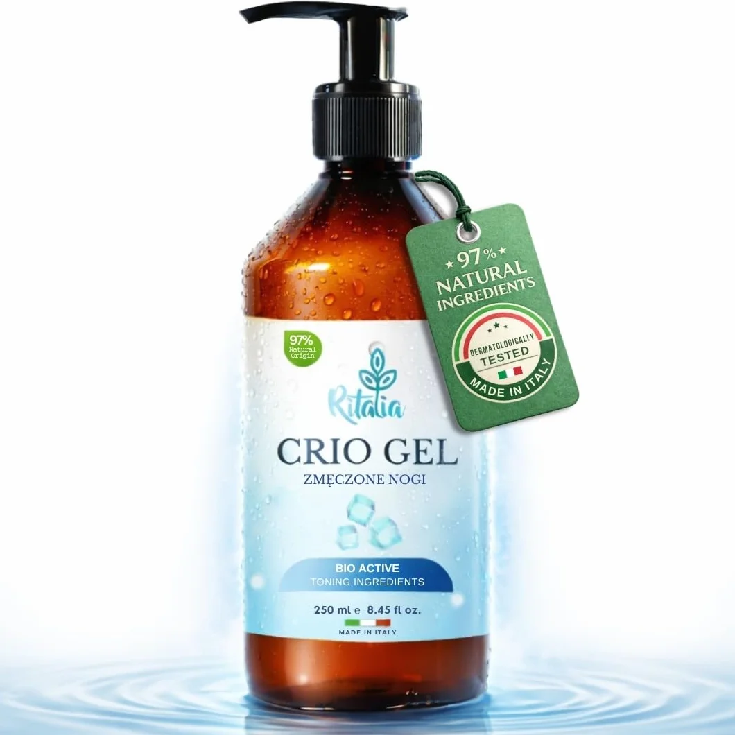 Ritalia Krem na żylaki Cryo gel 250 ml chłodzący na ciężkie nogi
