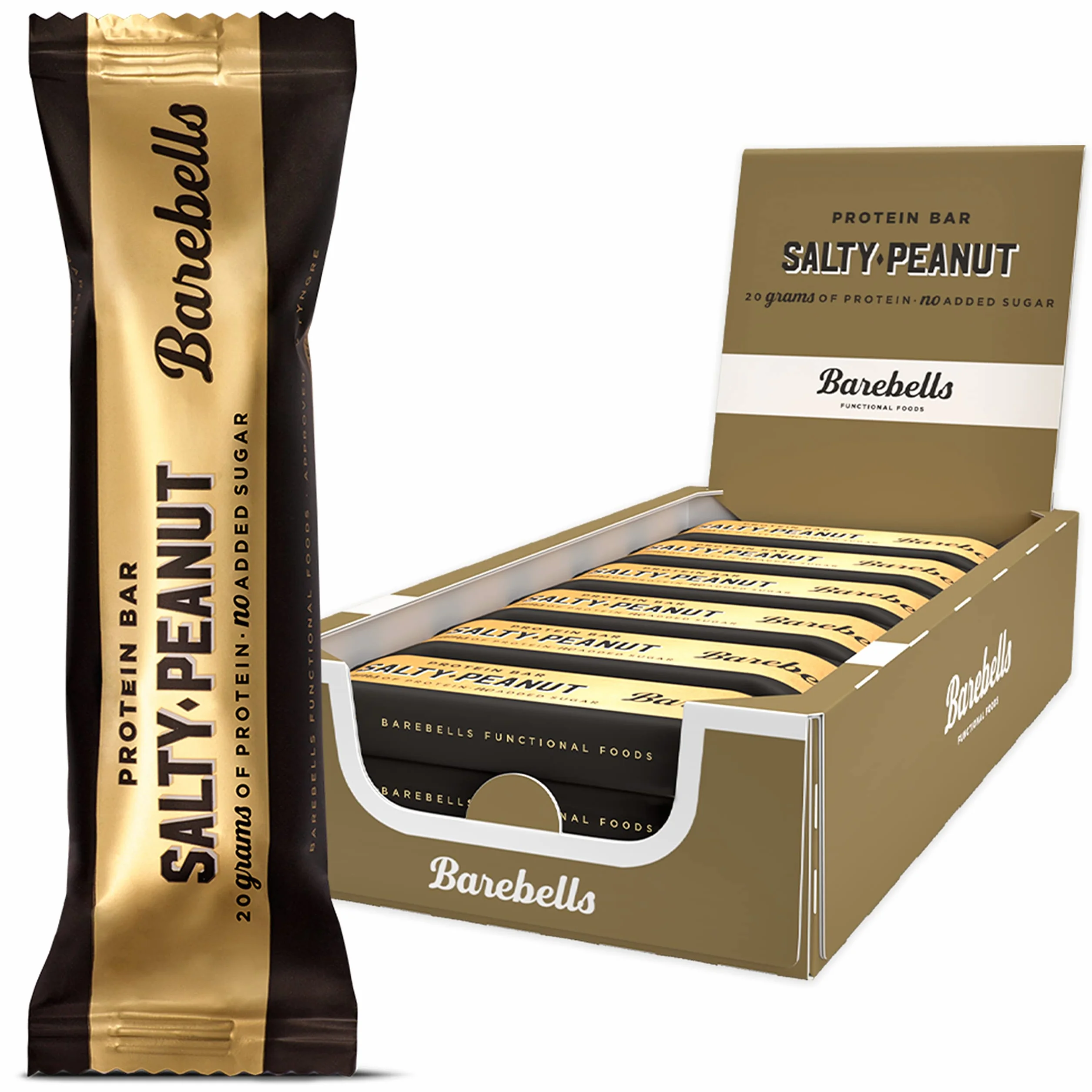 Barebells Protein Bar Salty Peanut 12x55g