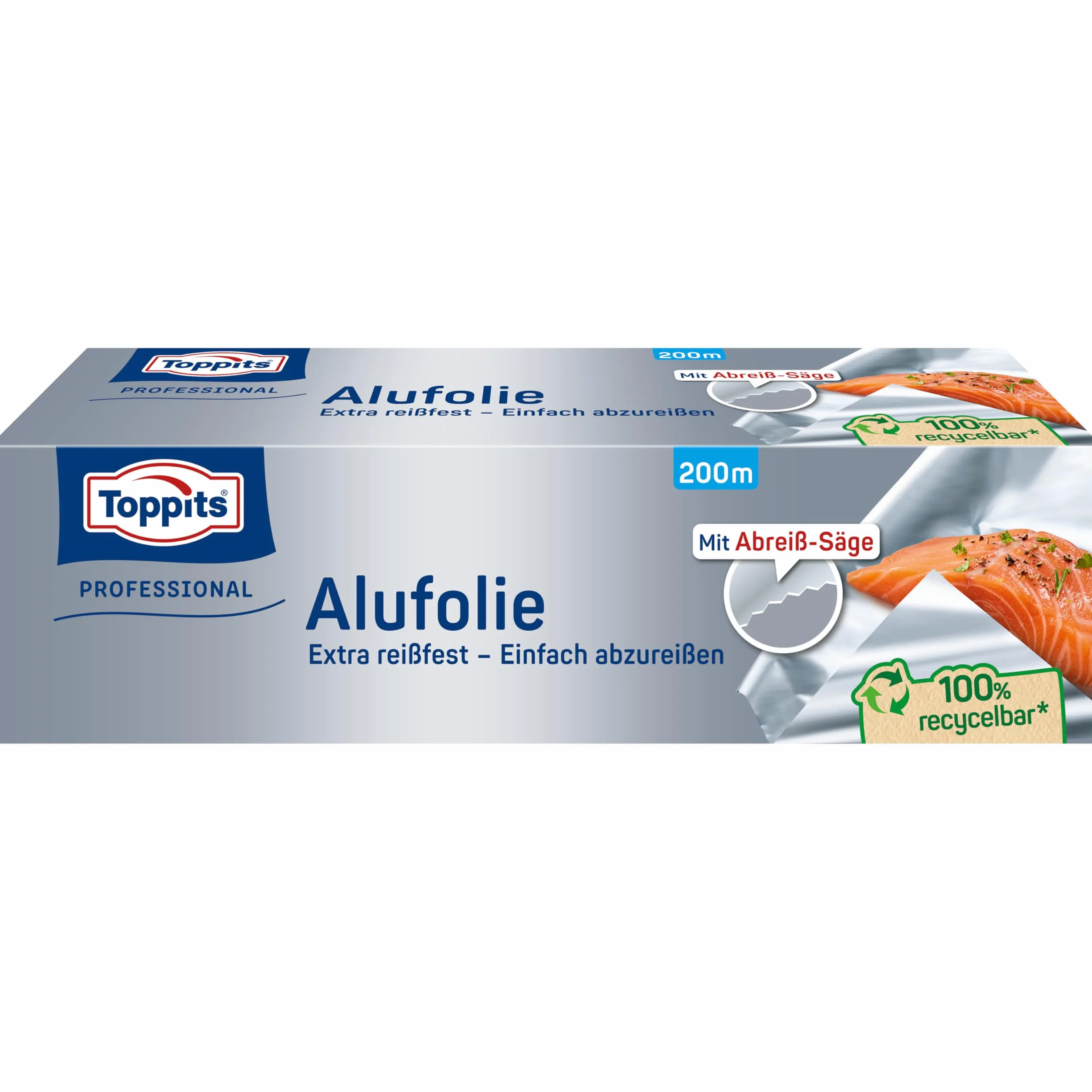 Toppits Professional Folia Aluminiowa 200 m Srebrny