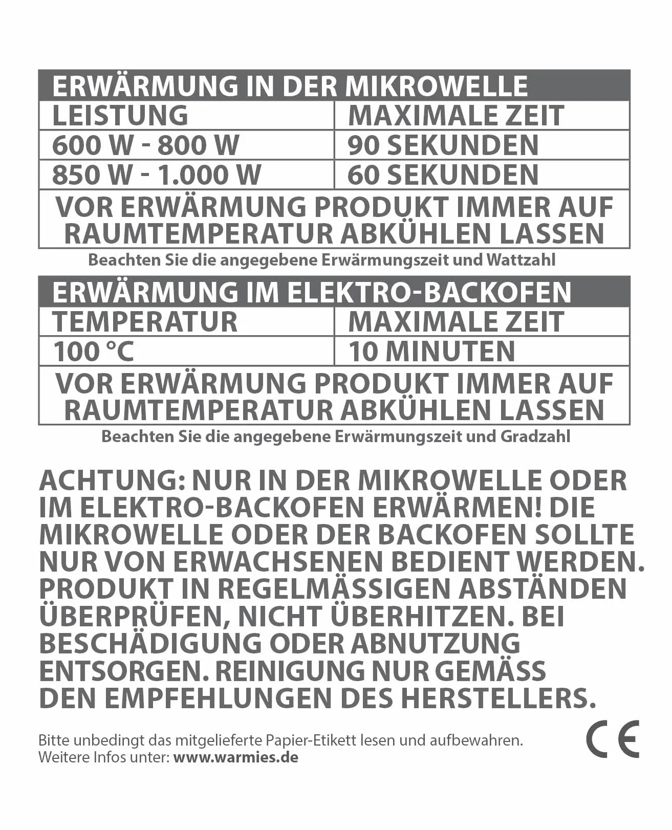 Warmies® Poduszka rozgrzewaj?ca/pluszak "Tapir" proso wype?nienie lawendowe 33 cm 750 g