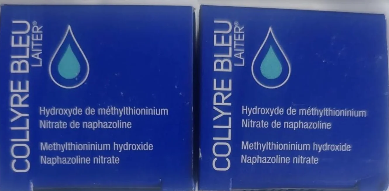 Original Collyre Bleu Laiter Eye Drops (10ML) (Exp. 01/2024)