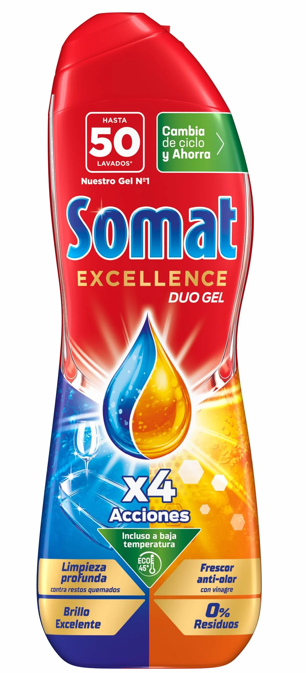 Somat Oro Żel do Zmywarek 2 x 900 ml