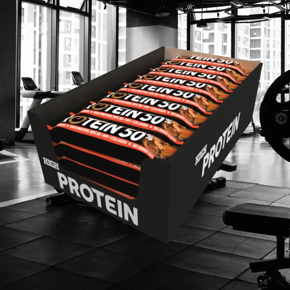 GoOn NUTRITION Batony proteinowe Ciasteczka i krem 24x40g bez cukru przekąski sportowe fitness z kolagenem