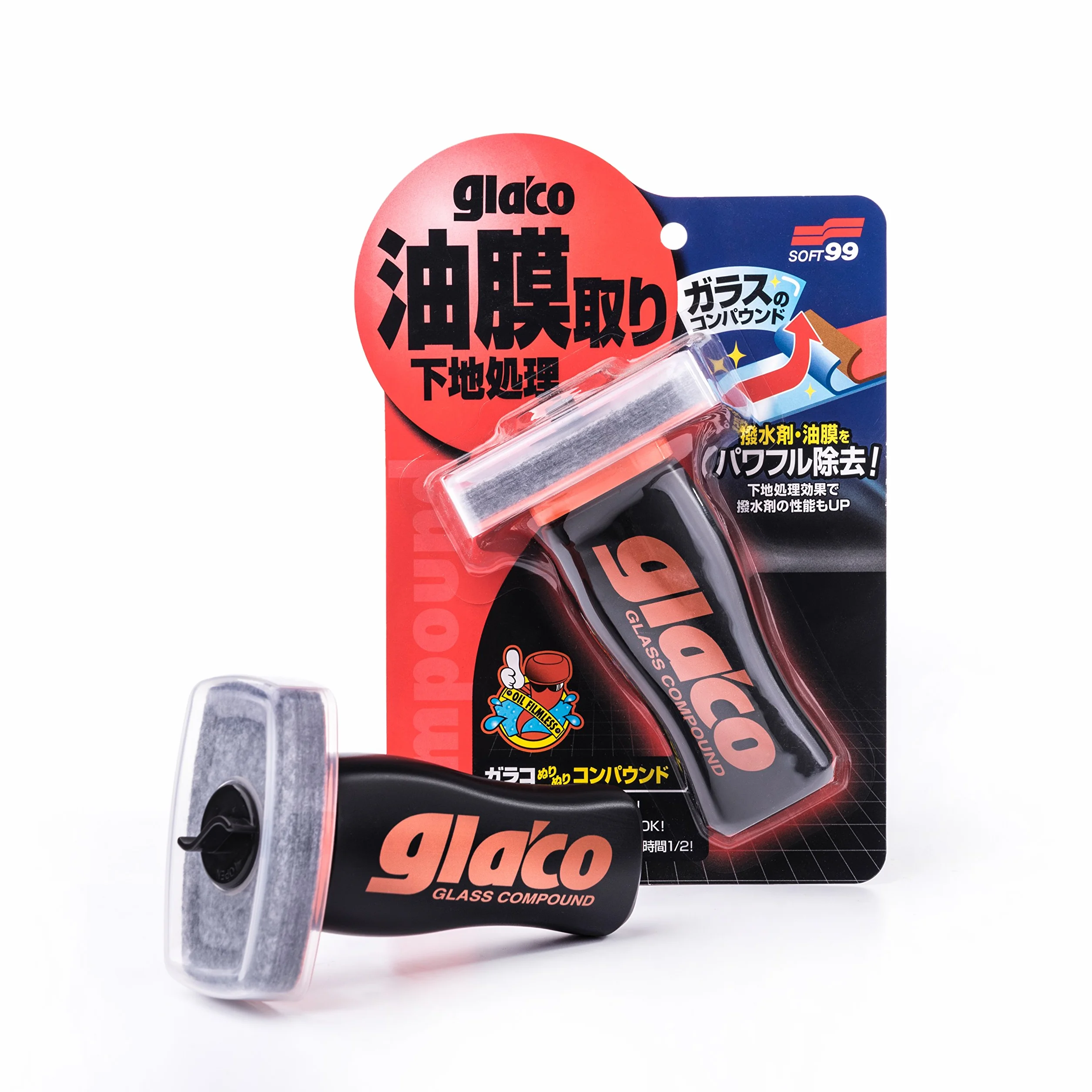 SOFT99 Glaco Glass Compound Roll On 10308