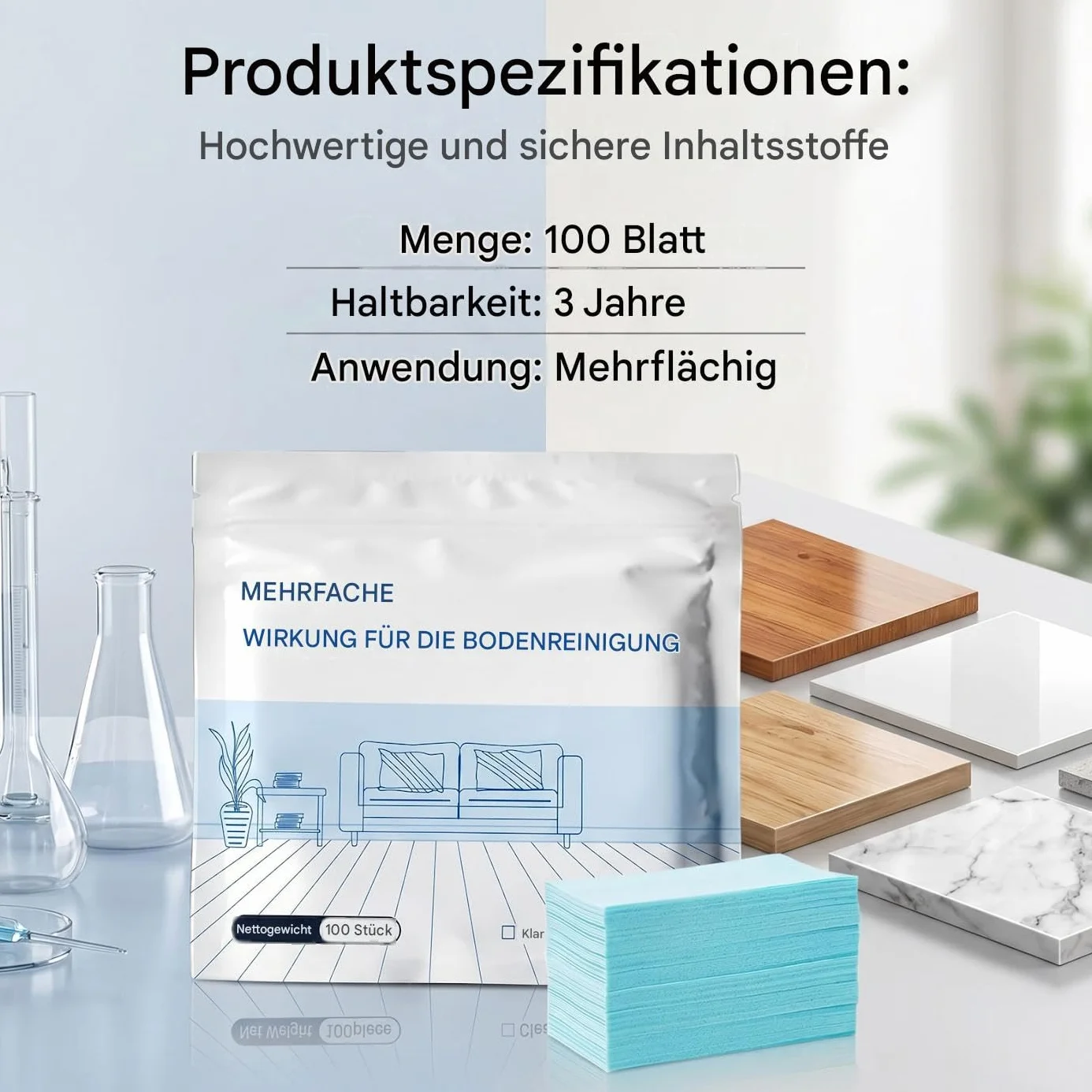 Tabletki do czyszczenia podłóg Multi-Surface, 2 pudełka