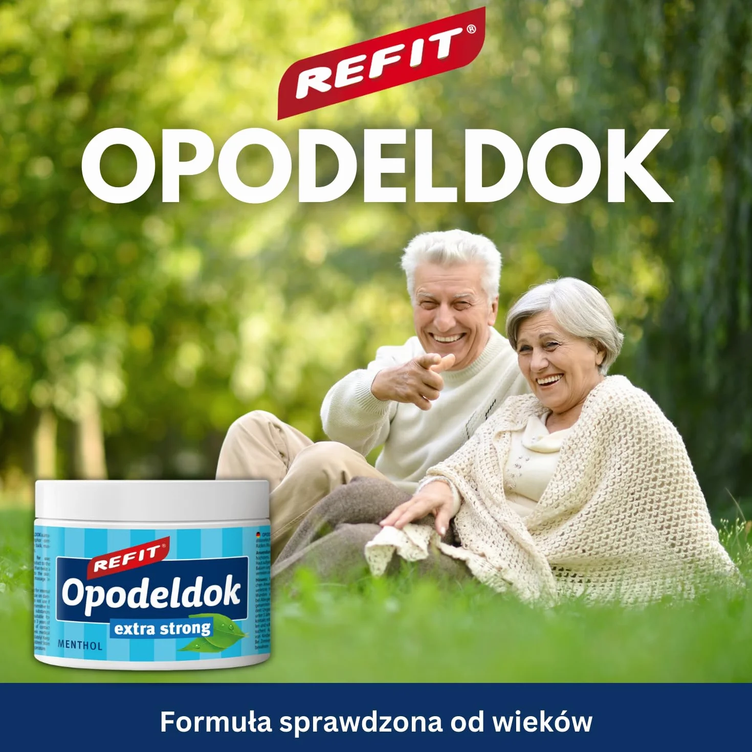 Refit Opodeldok Extra Mocny XXL 500 ml - Extra Maść Przeciwbólowa, Krem do masażu dla pleców, mięśni i stawów