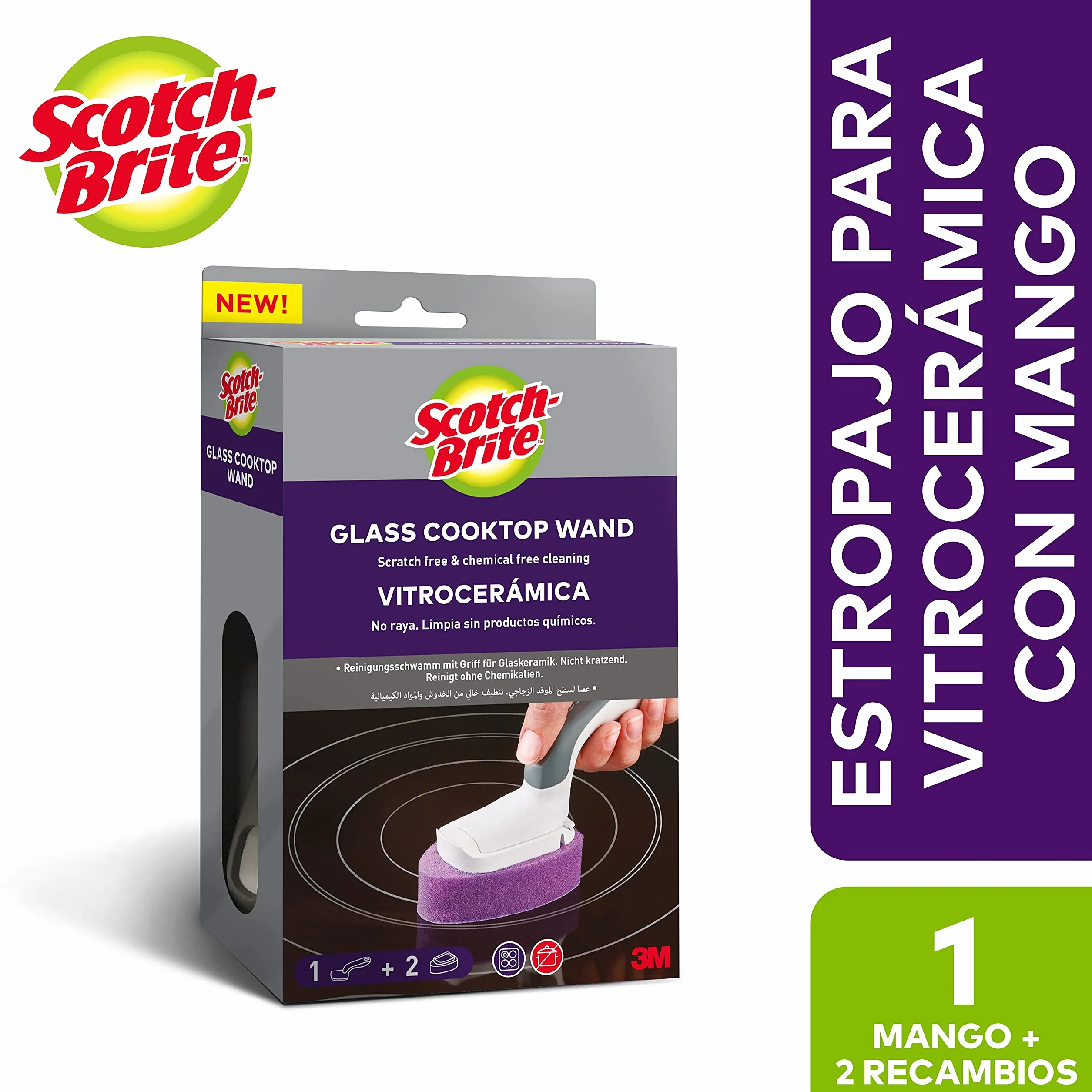 Scotch-Brite Gąbka do Kuchenek, 2 sztuki