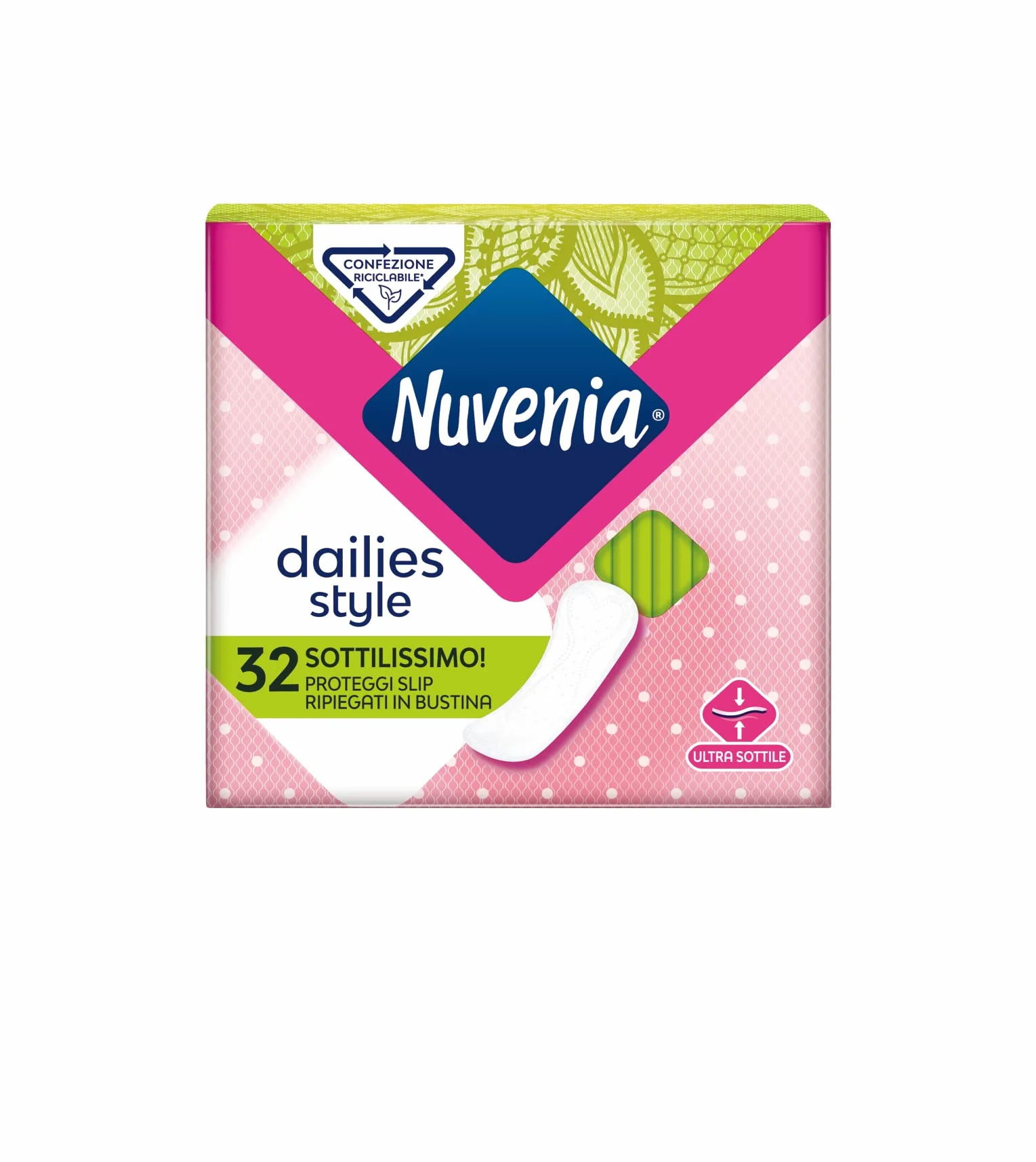Nuvenia Slip Pro Skin Formula 6 opakowań 32 podpaski 192 sztuki