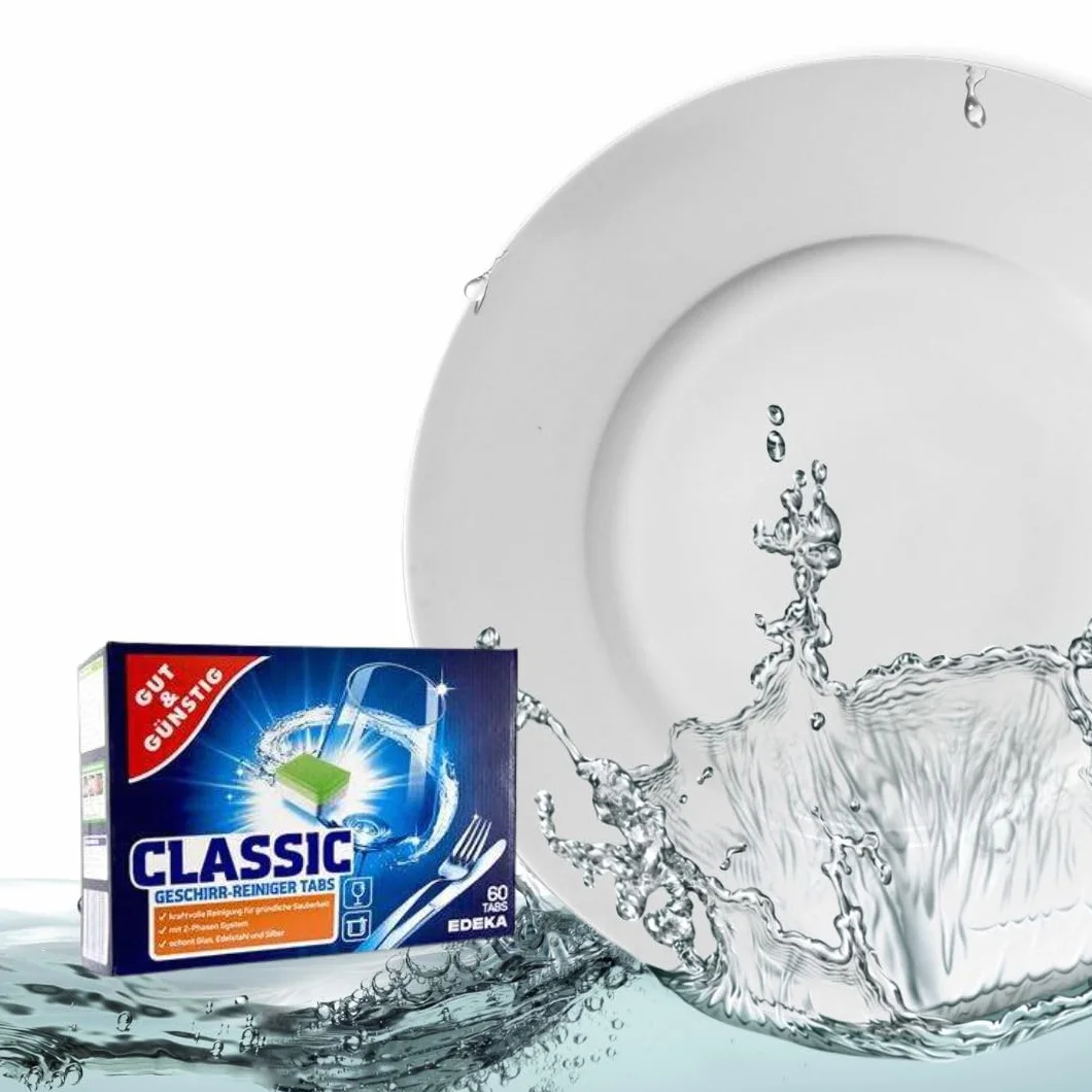 Niemieckie Tabletki do zmywarki Tabs 60szt - Gut&Gunstig