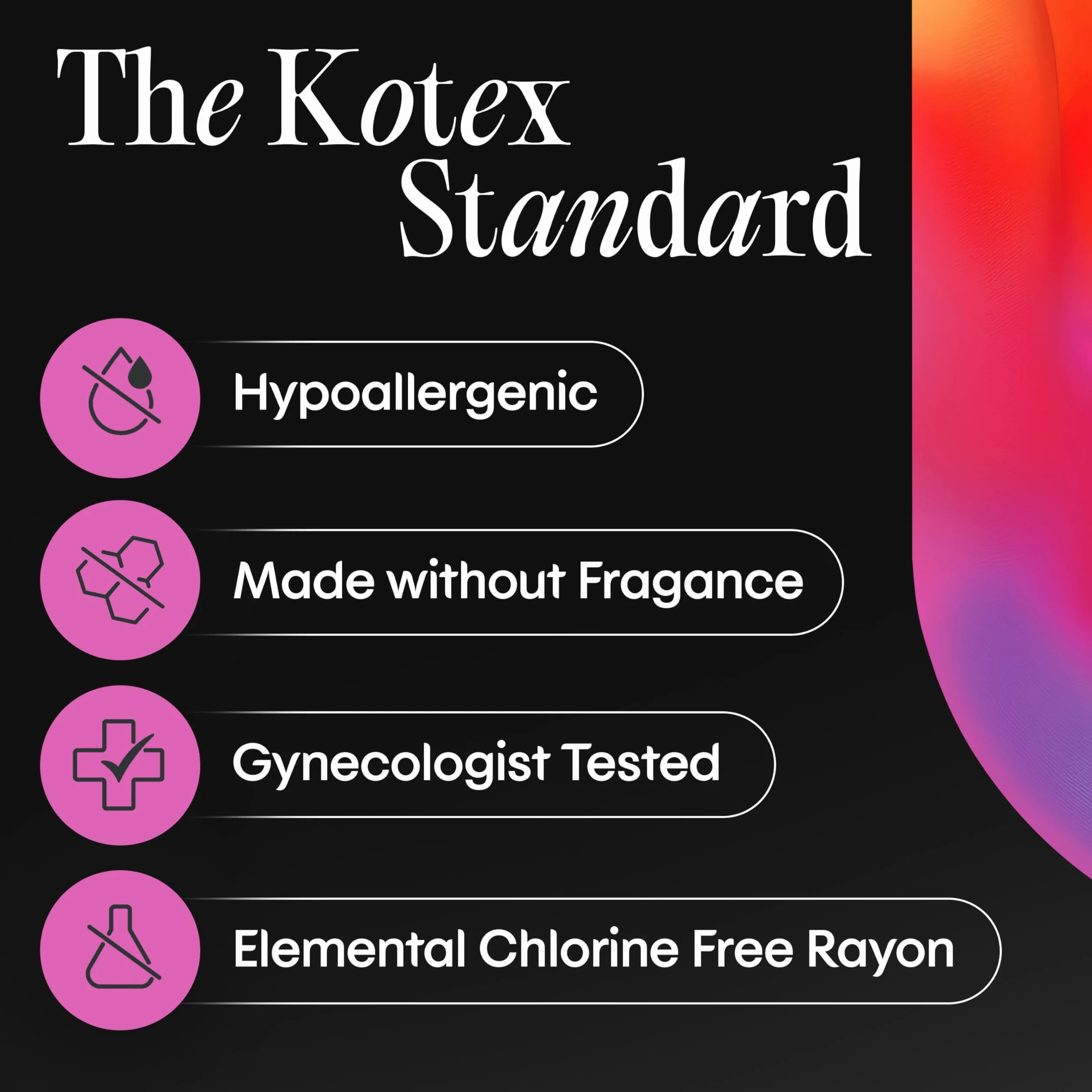 U by Kotex Click Kompakttampons, Super Saugfähigkeit, geruchlos, 45 Stück