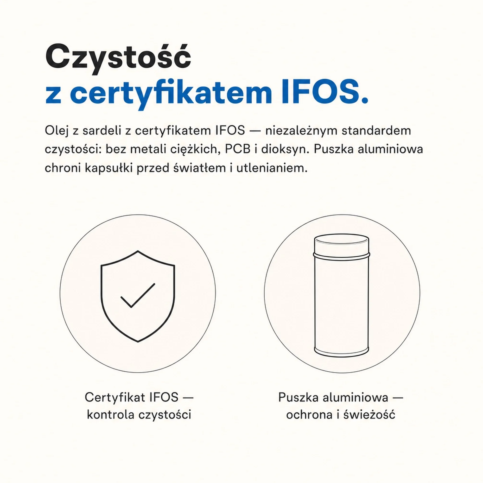 Omega 3 Kapsułki – 500 mg EPA + 250 mg DHA, Olej Rybi Forma Triglicerydowa – EPA i DHA Przyczyniają się do Prawidłowej Czynności Serca – Certyfikat IFOS (60 Kapsułek, 2 Miesiące)