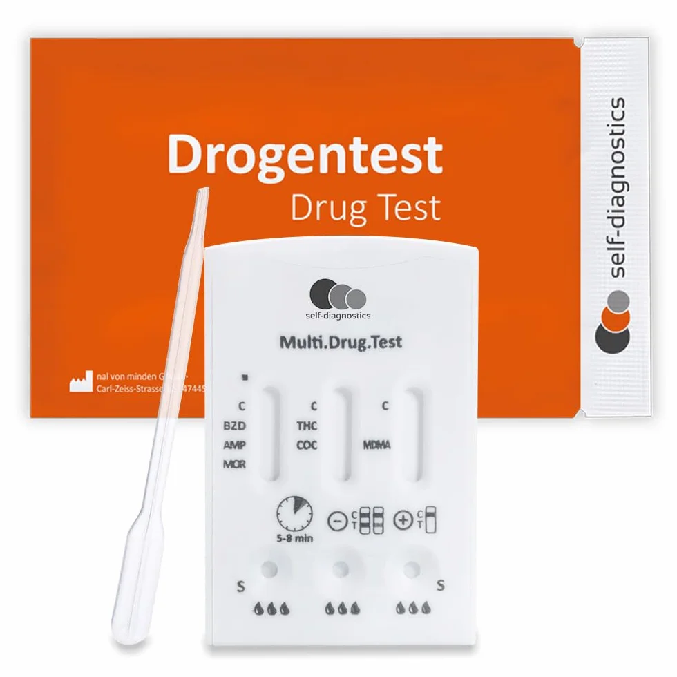 Szybki test multi 6 TG – wykrywanie 6 narkotyków, test moczu 5 min