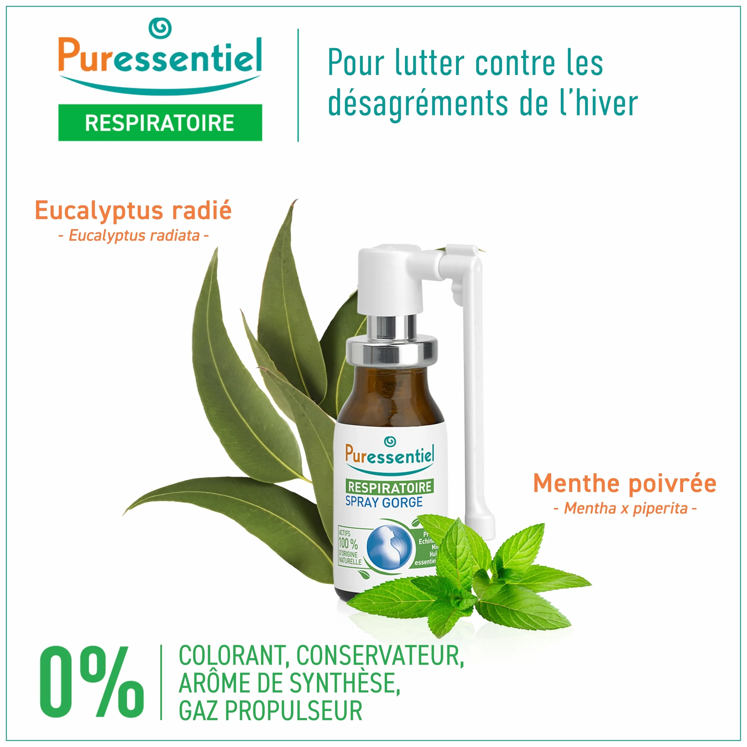 Puressentiel spray do gardła, 15 ml, 1 sztuka