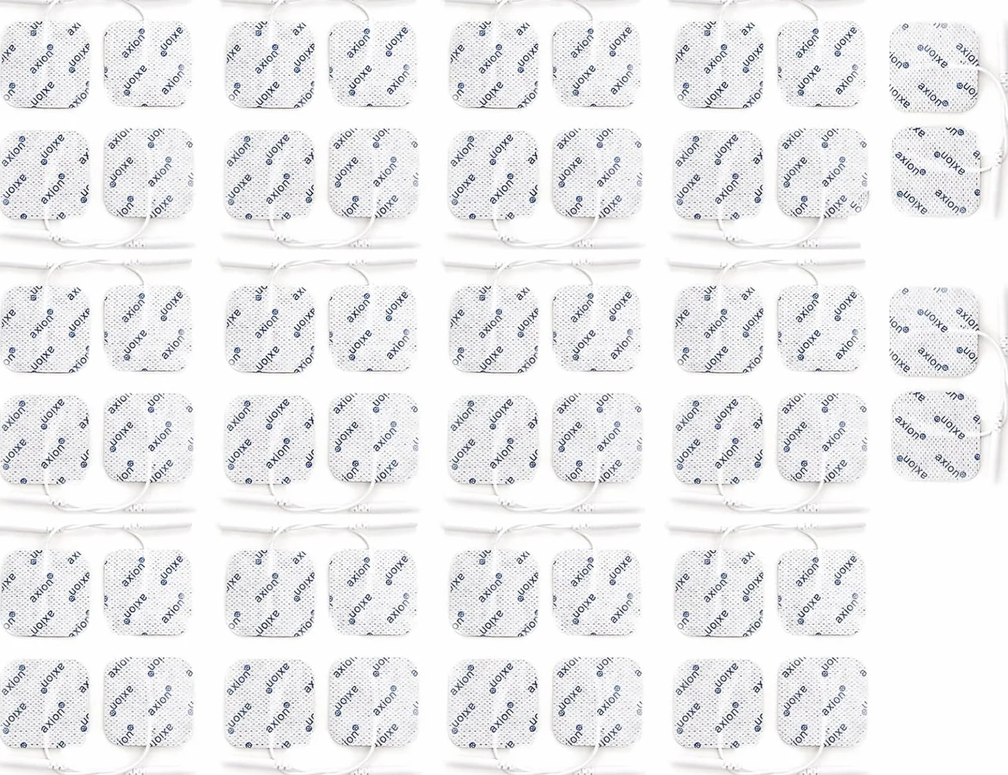 Elektrody do elektrostymulatora TENS EMS 4x4cm samoprzylepne żelowe uniwersalne z łączem pin 2mm