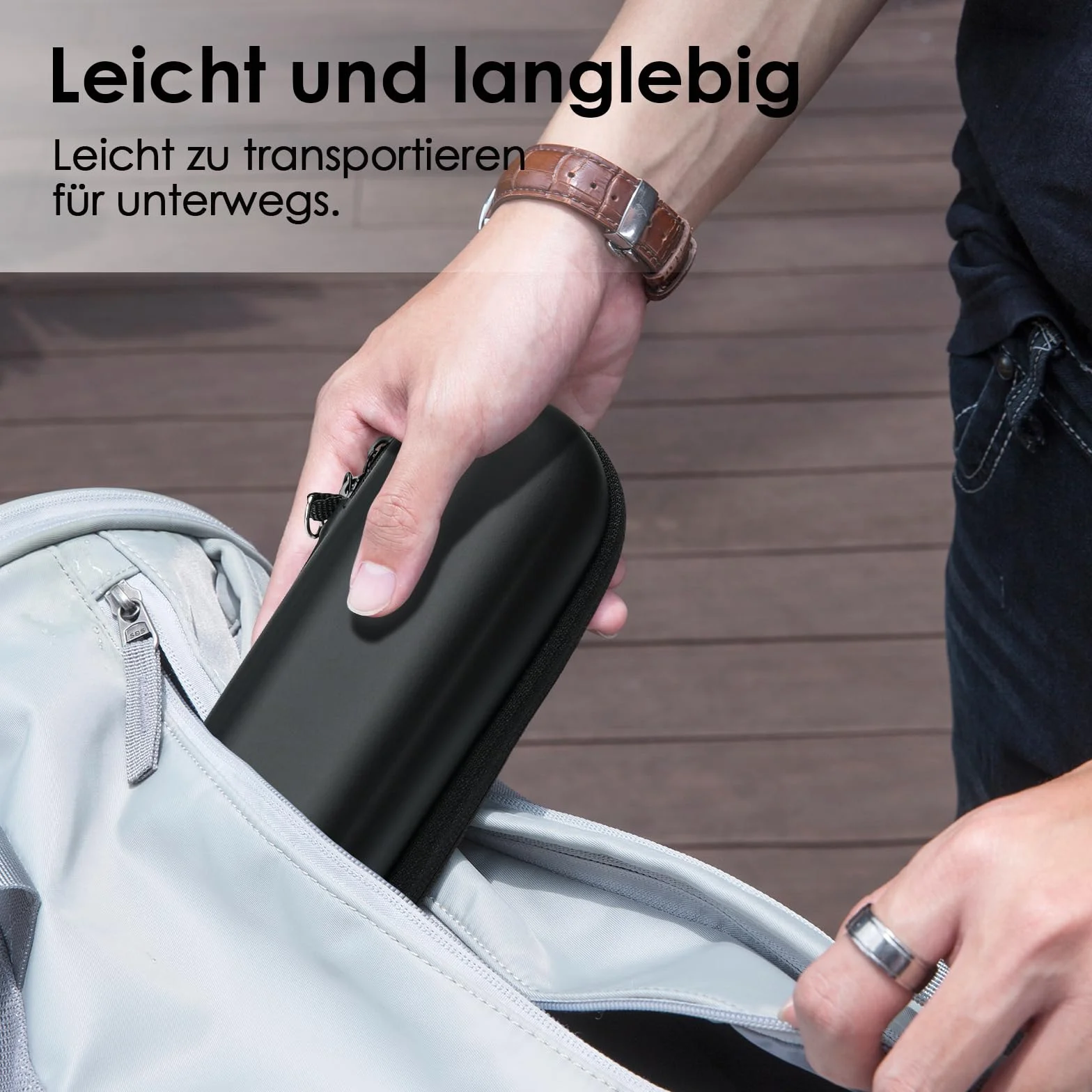 Etui na elektryczną szczoteczkę do zębów Oral B/Philips Sonicare, etui podróżne, czarny