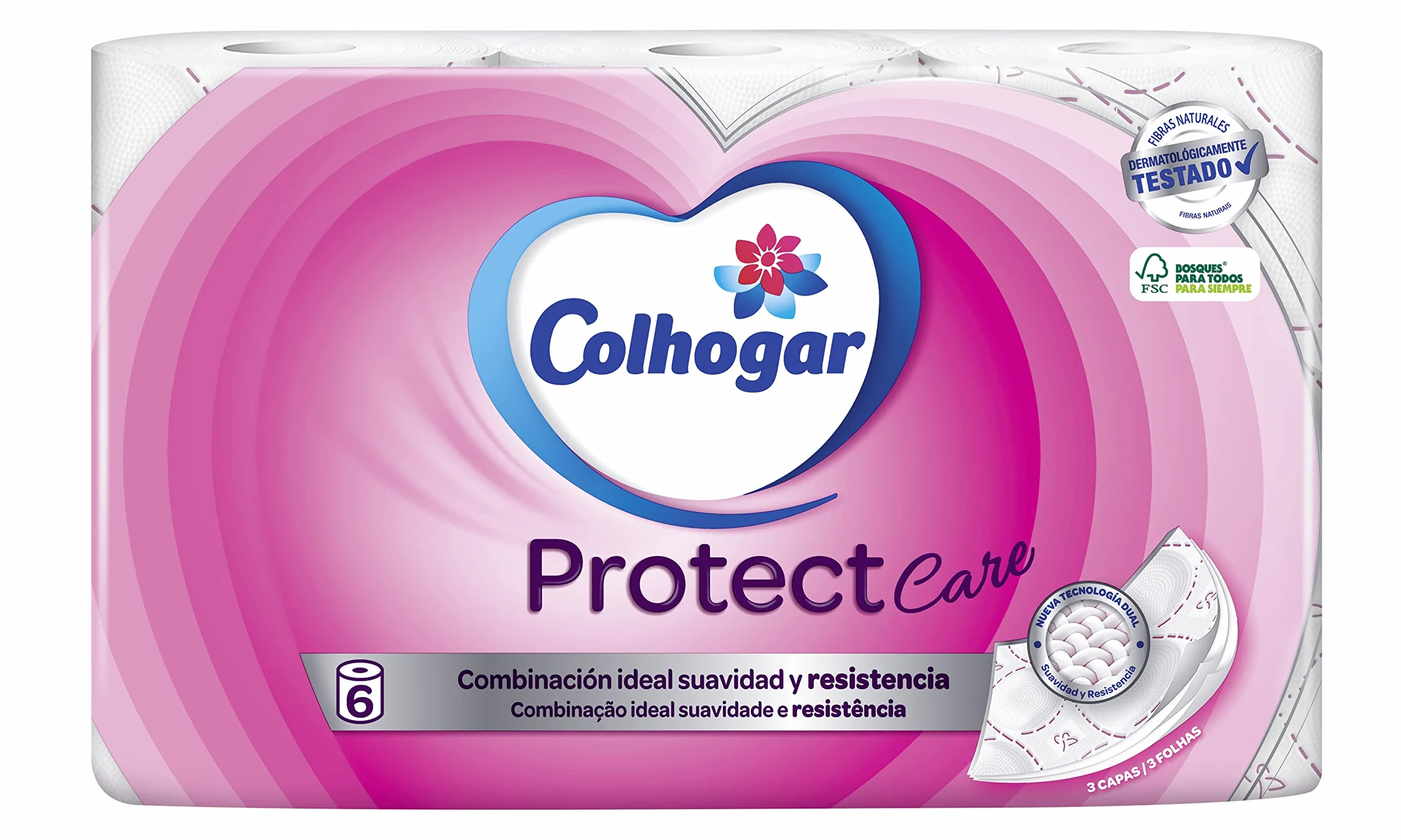 Colcasa papier toaletowy – 42 sztuki
