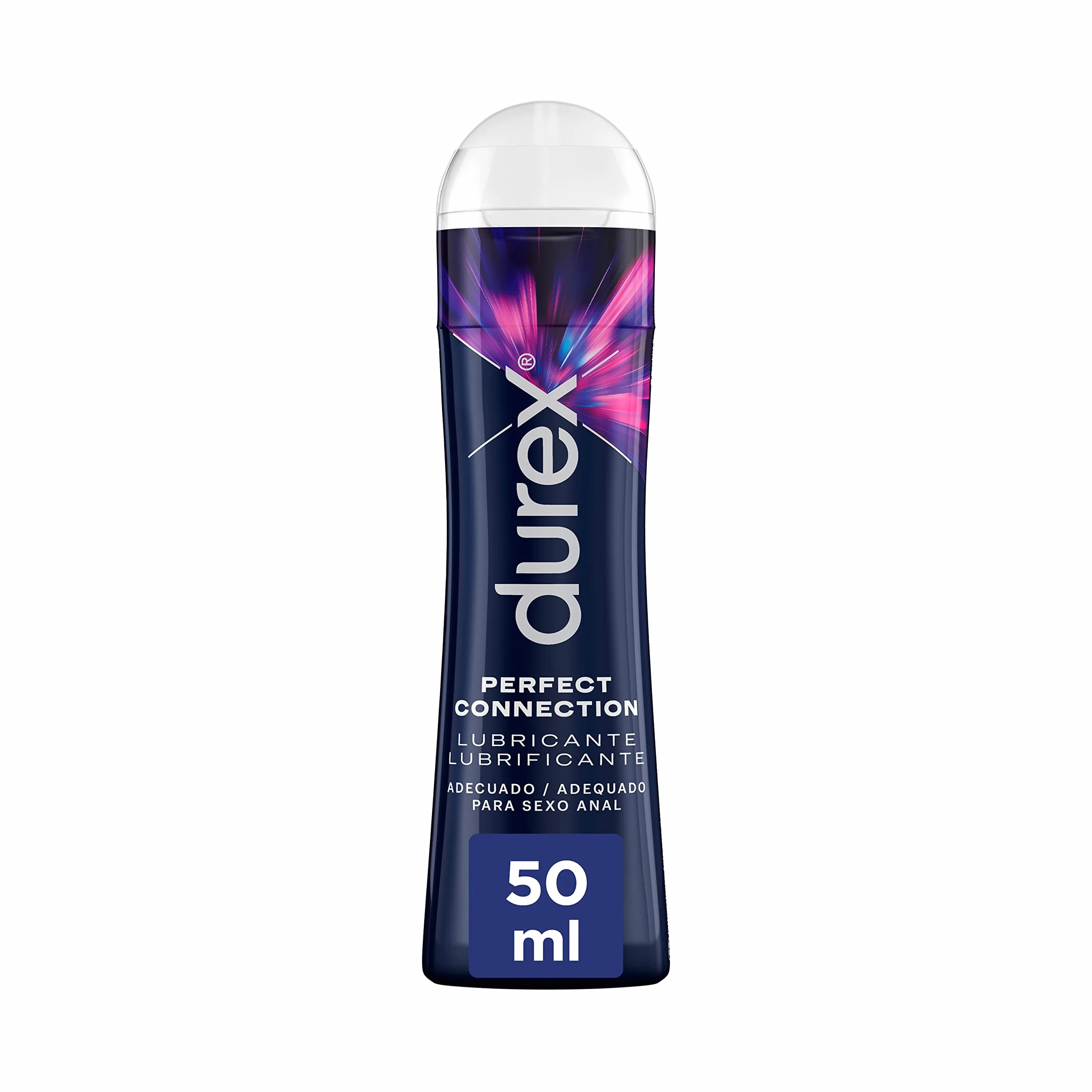 Durex, Perfect Connection Silikonowy smar bazowy, trwałe smarowanie, nadaje się również do seksu , 50 ml