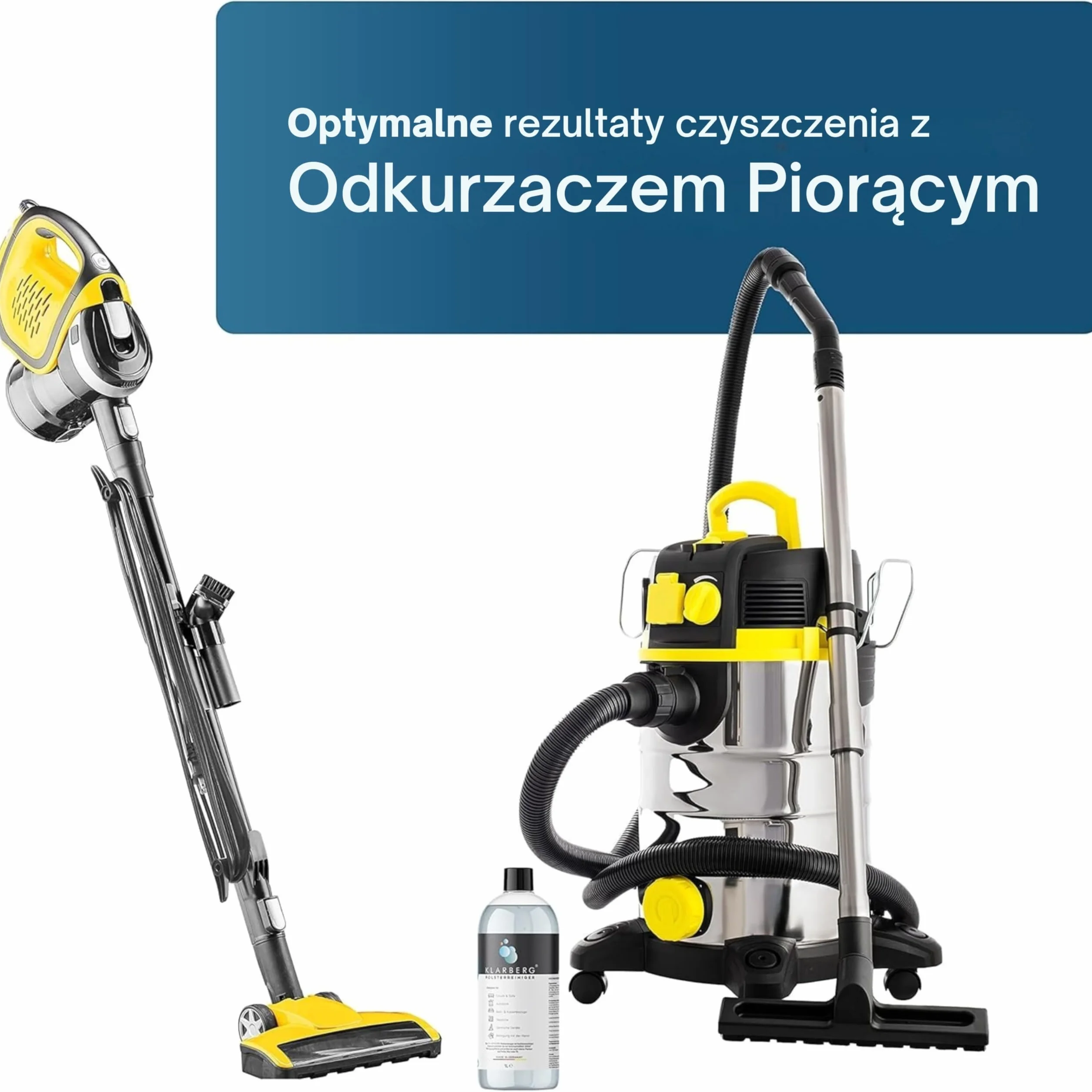 KLARBERG® 1 l koncentrat do czyszczenia tapicerki, sof, dywanów, foteli samochodowych