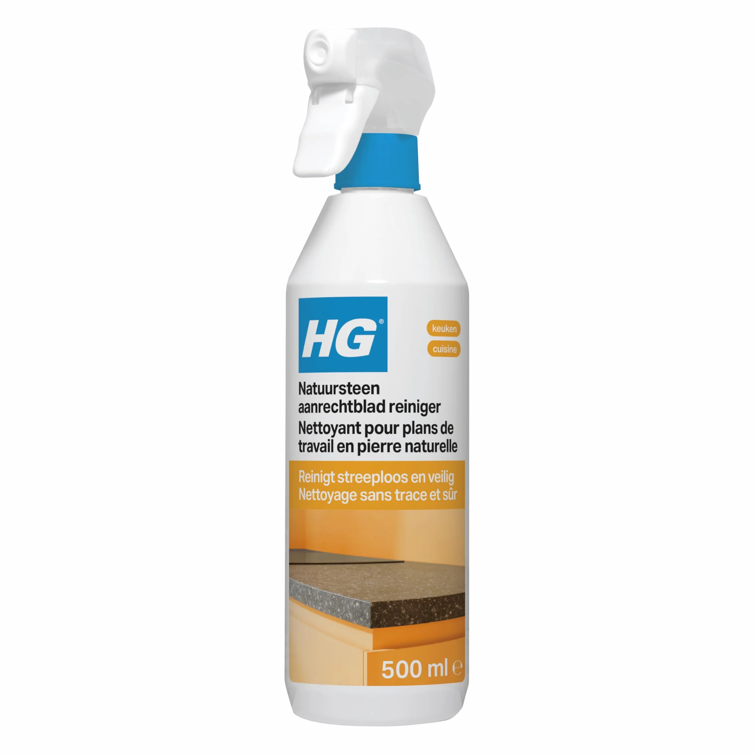 HG Nettoyant Pour Plans de Travail en pierres naturelles 500 ml