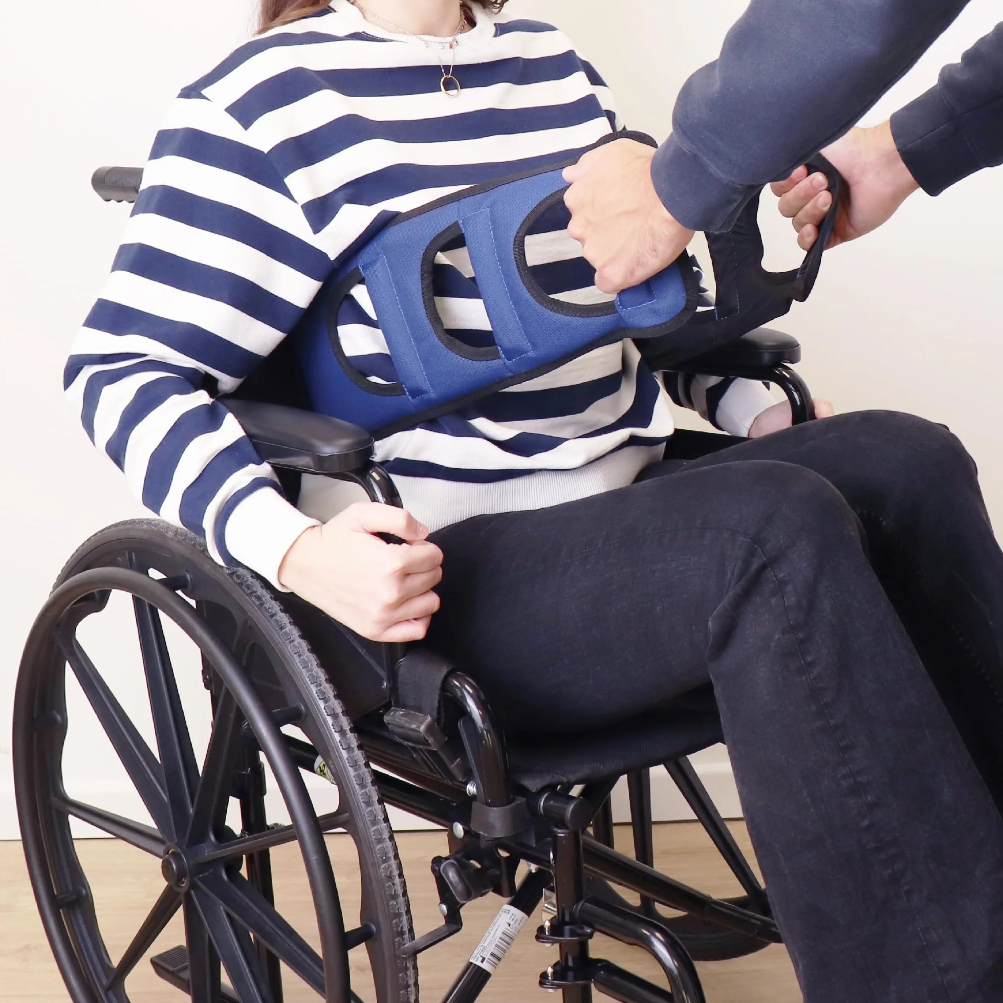 PEPE Mobility Pas transferowy ergonomiczne uchwyty wsparcie dla osób starszych