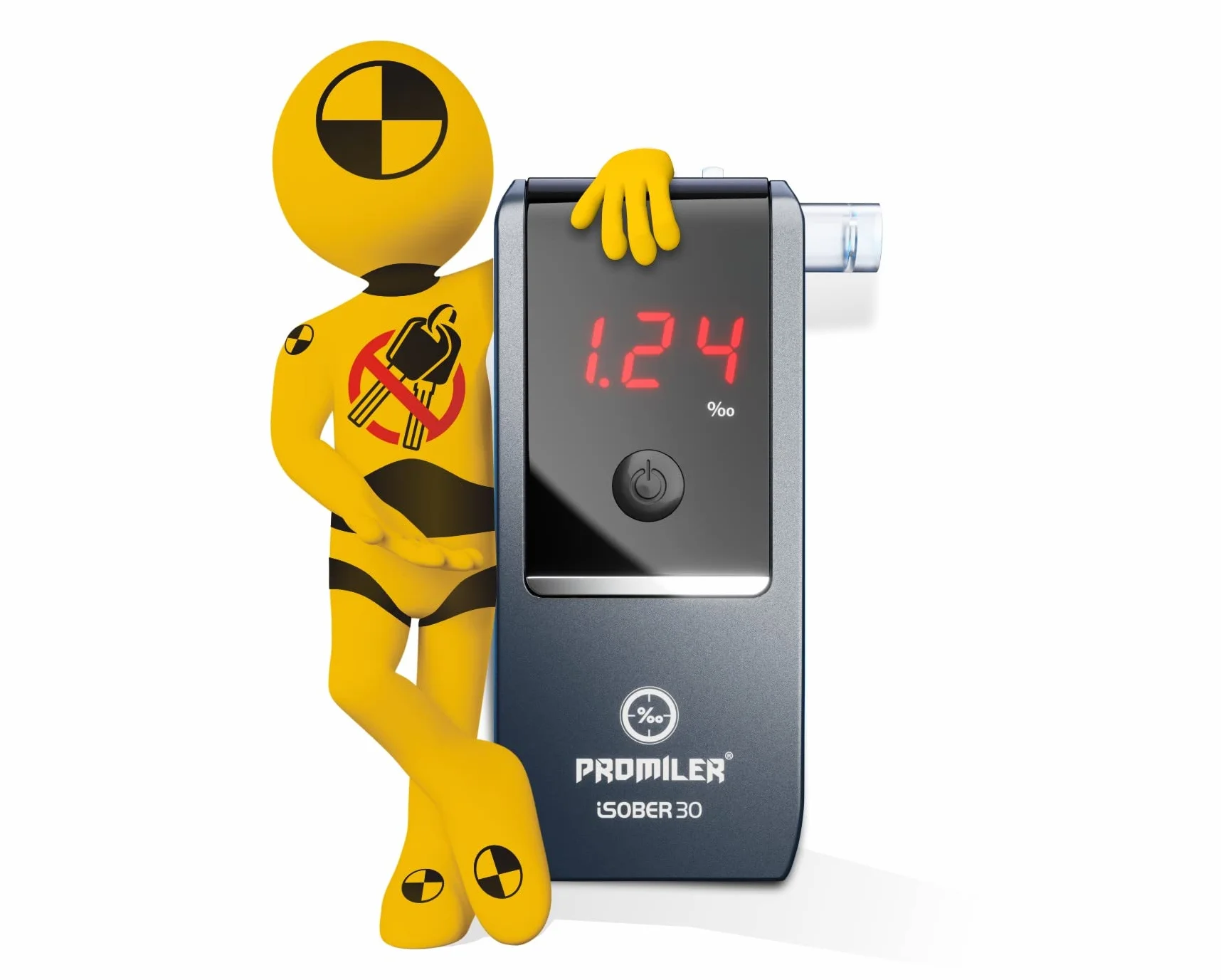 Profesjonalny Alkomat Elektrochemiczny PROMILER iSOBER 30
