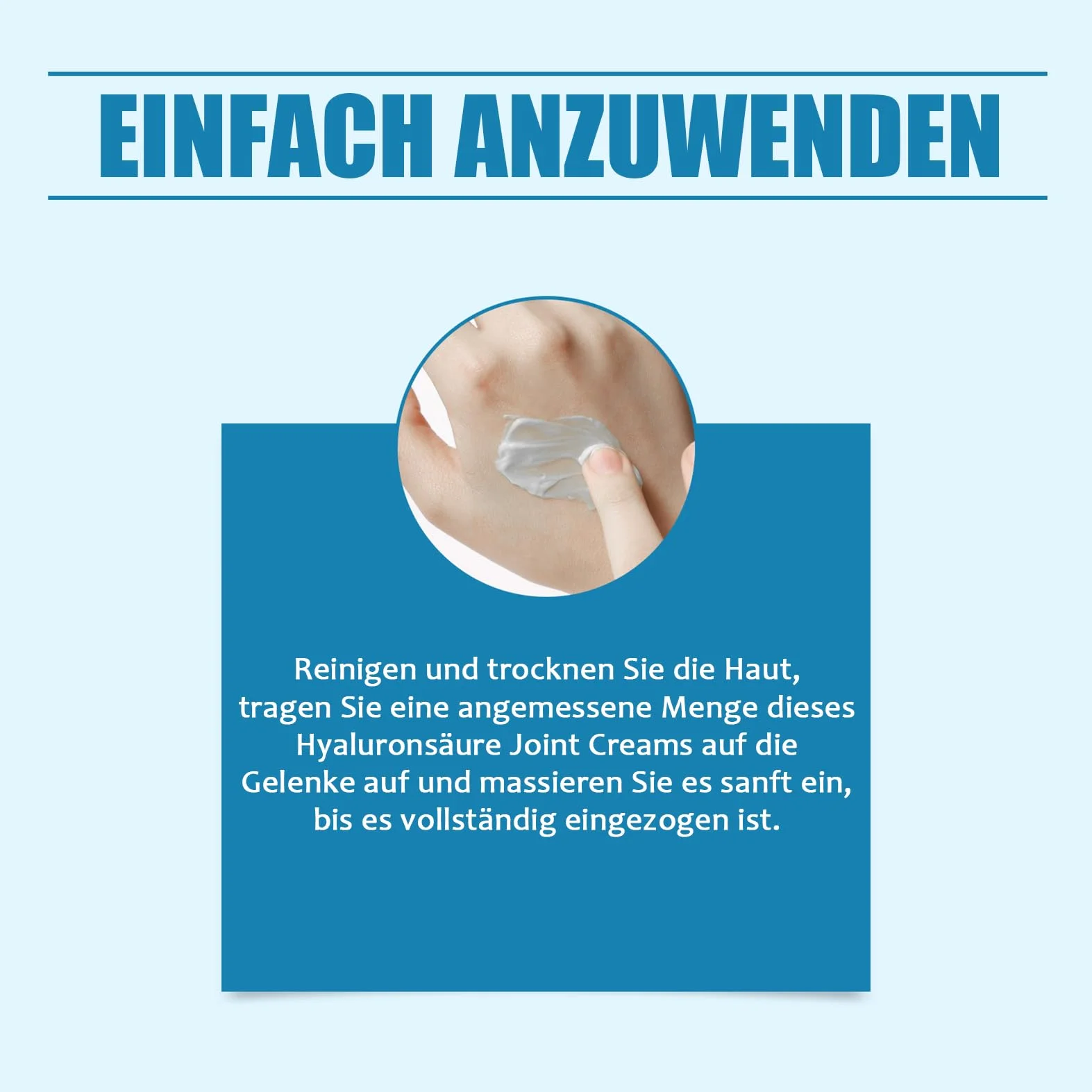 Kwas hialuronowy Joint Cream – 3 sztuki żelu z kwasem hialuronowym – krem do pielęgnacji stawów z kurkumą – krem łagodzący plecy, kark, dłonie, kolana – krem do naprawy stawów – głęboki odżywiający