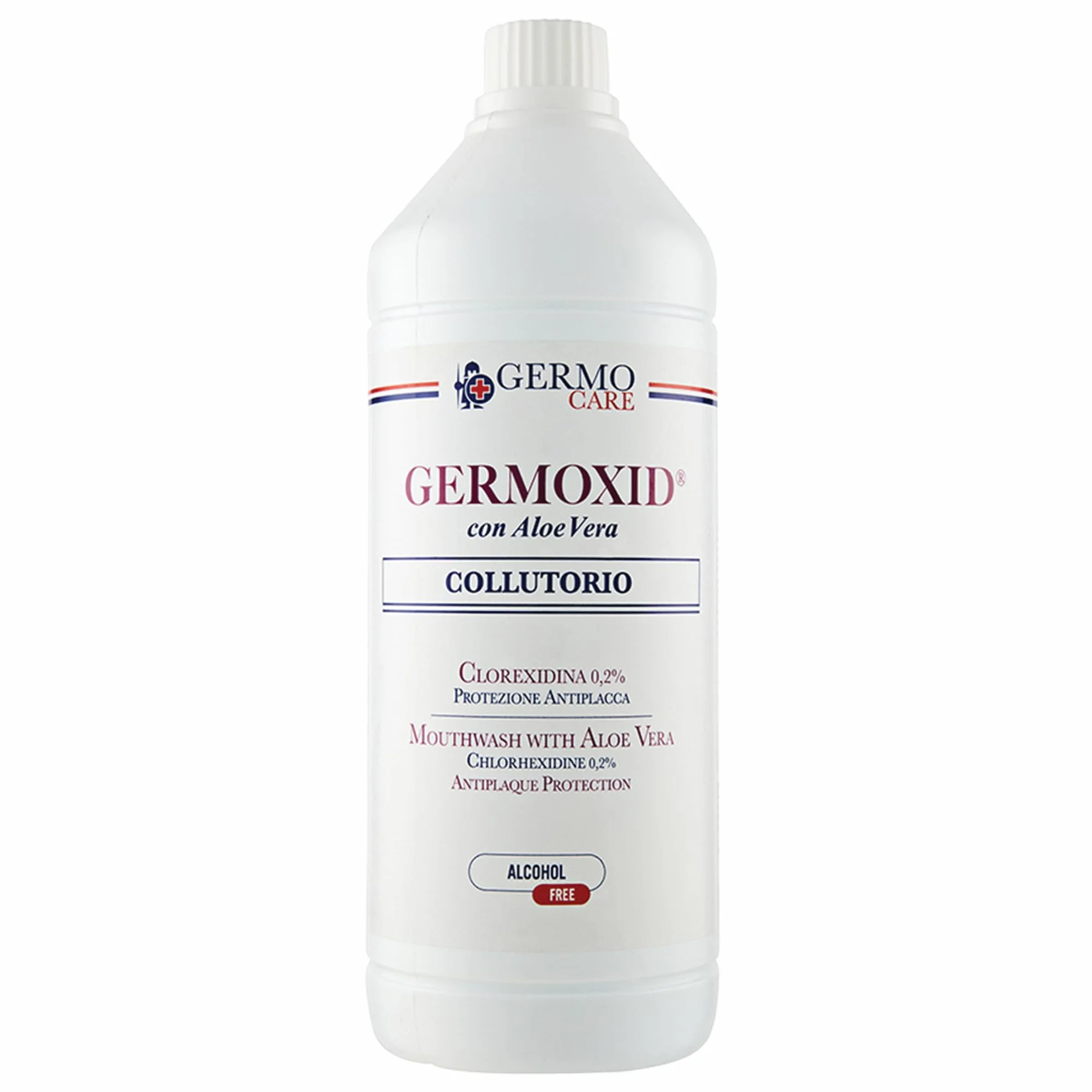 GERM - Germoxid Mouthwash charakteryzuje się preparatem zawierającym 0,2% chlorheksydyny, zaprojektowanym w celu zapobiegania problemom z gumą, 36650