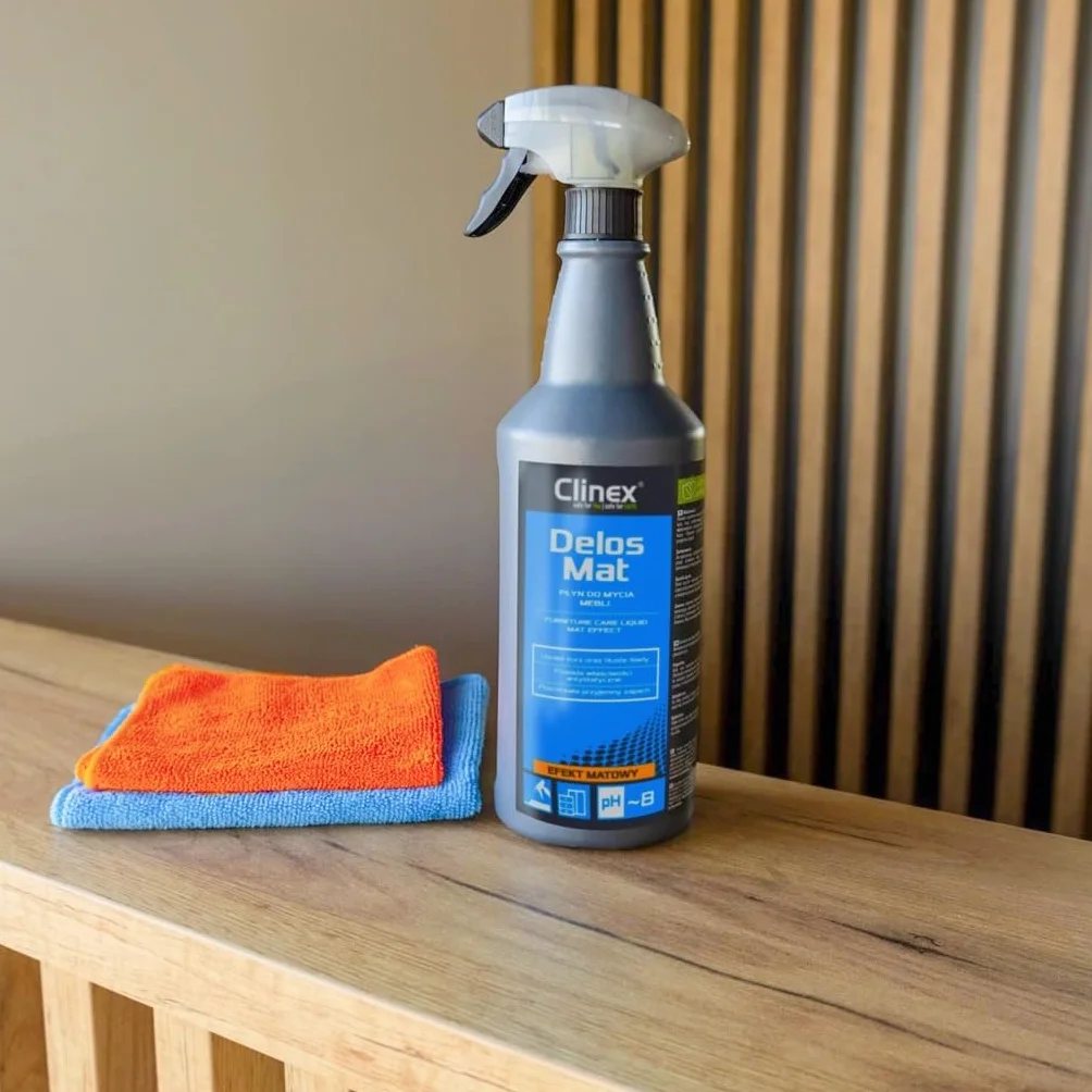 Clinex Delos Mat środek do czyszczenia i pielęgnacji mebli 1000 ml