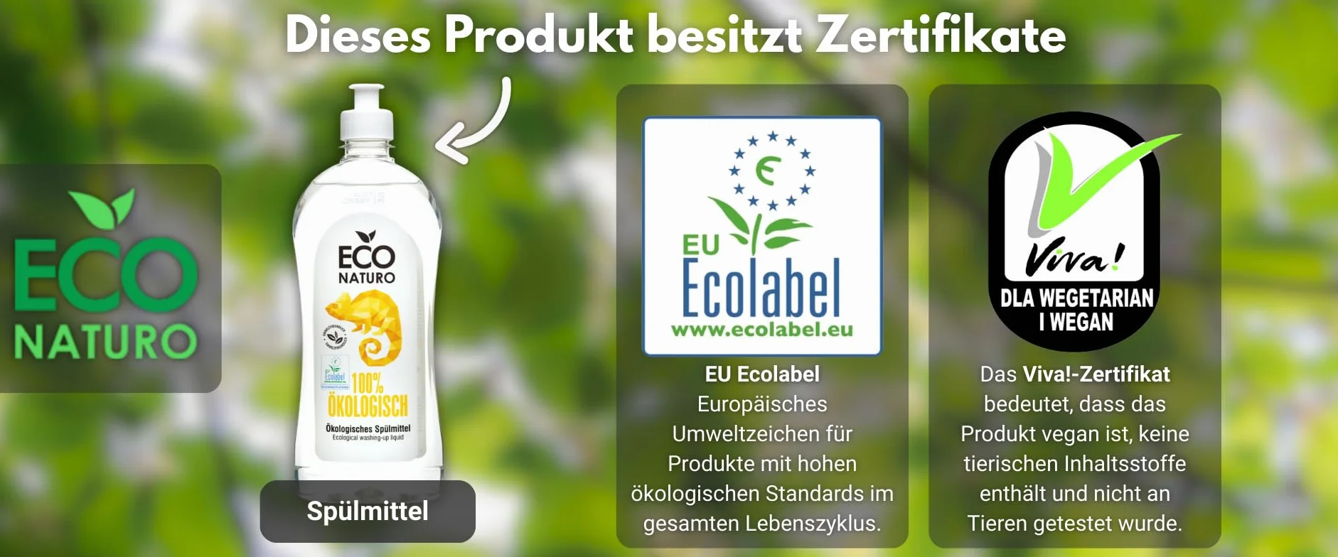 Organiczny Płyn do Mycia Naczyń 2 x 500 ml Ekologiczny Naturalny