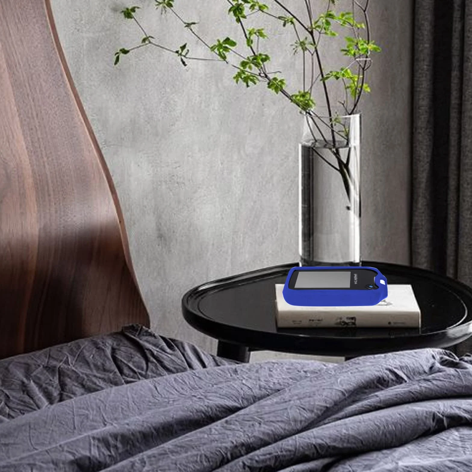 Silikonowe etui do Abbott Freestyle Libre 1/2, antypoślizgowy materiał, etui ochronne, idealne dopasowanie – niebieskie