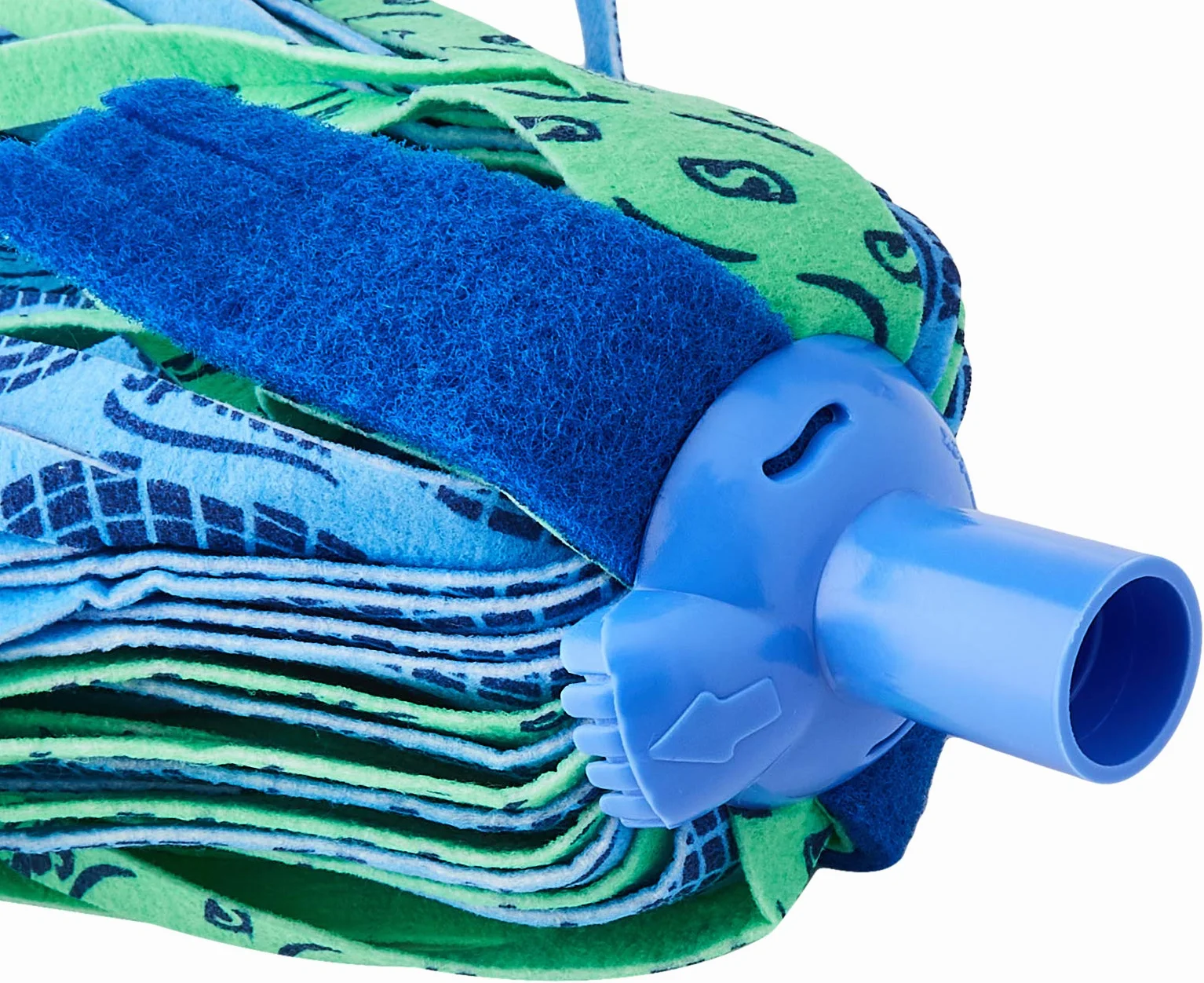Spontex Multi plus mop wymienny – z dodatkowym plusem do łatwego czyszczenia podłóg, 1 opakowanie (1 x 1 sztuka)