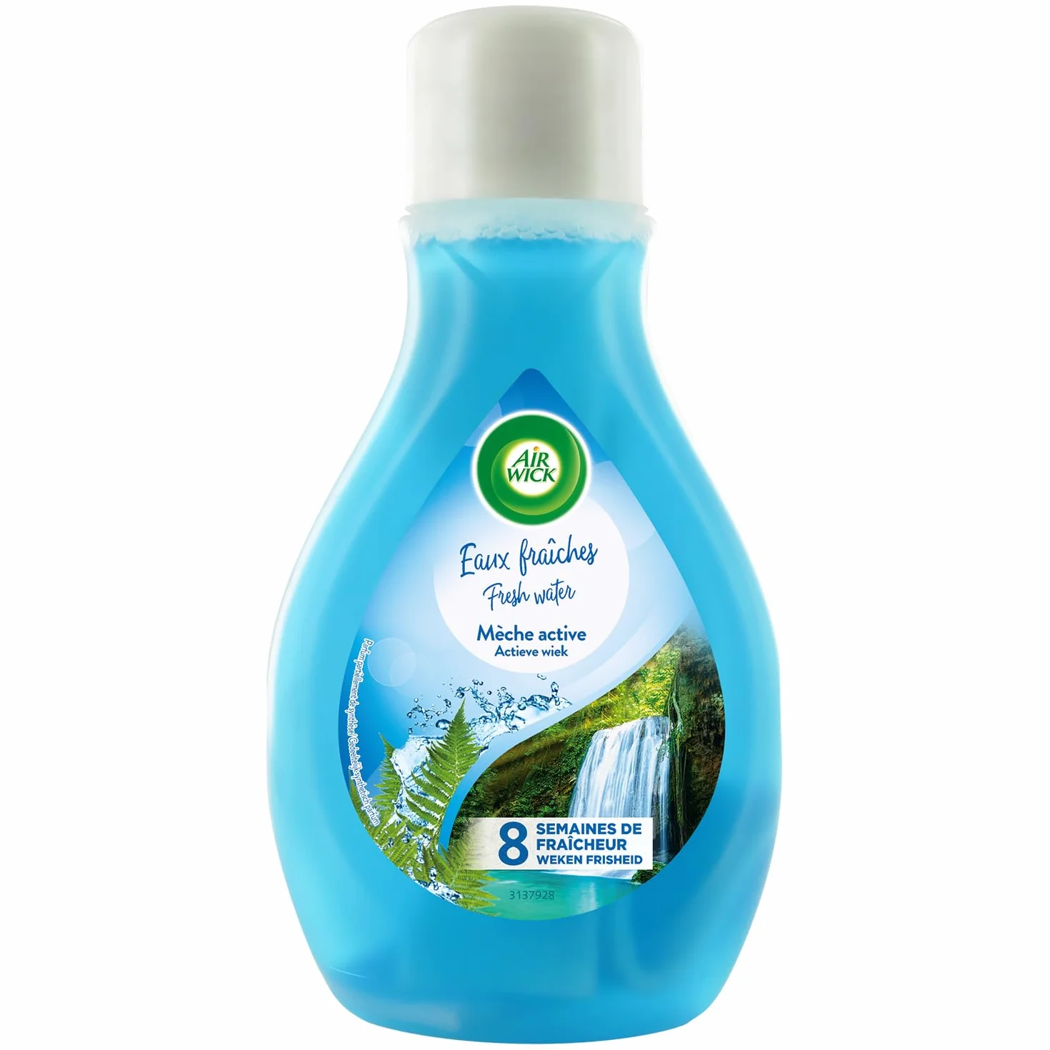 Air Wick Activ – ekspozytor zapachowy o świeżym zapachu przeciwko nieprzyjemnym zapachom – zapach: świeżość lodowca – 3 x 375 ml