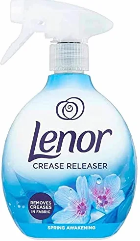 Lenor Spray do usuwania zagnieceń usuwa zagniecenia w tkaninie. Zapach przebudzenia wiosny, podwójne opakowanie, 2 x 500 ml