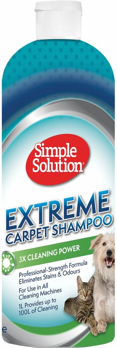 Simple Solution Extreme Szampon do Dywanów, 1 l