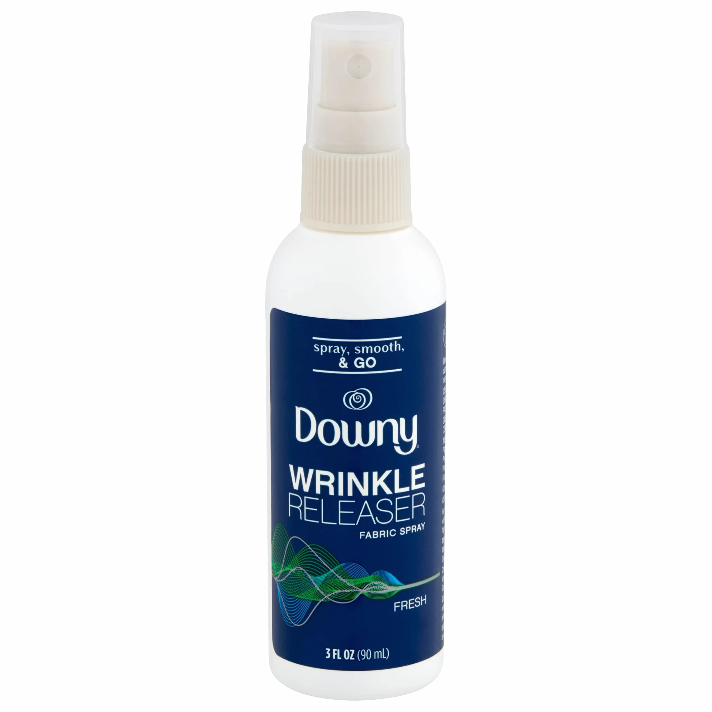 Downy Wrinkle Release spray przeciwzmarszczkowy rozmiar podróżny 3 sztuki