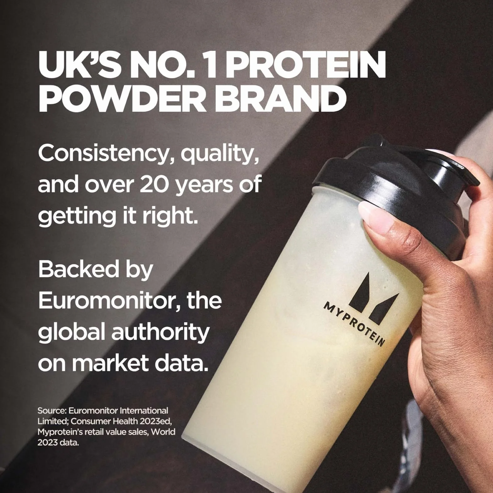 Proszek białkowy Myprotein Impact Whey Protein | Brownie czekoladowe – 30 porcji | Do 23 g białka serwatkowego w porcji z BCAA | Wspiera wzrost mięśni i szybszą regenerację | Produkt wegetariański