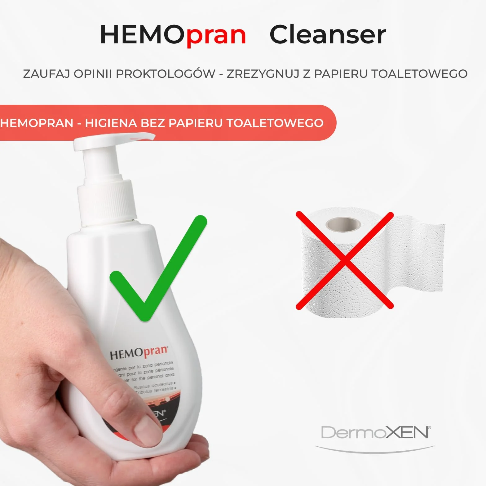 Dermoxen HEMOpran żel do mycia okolic odbytu 125 ml