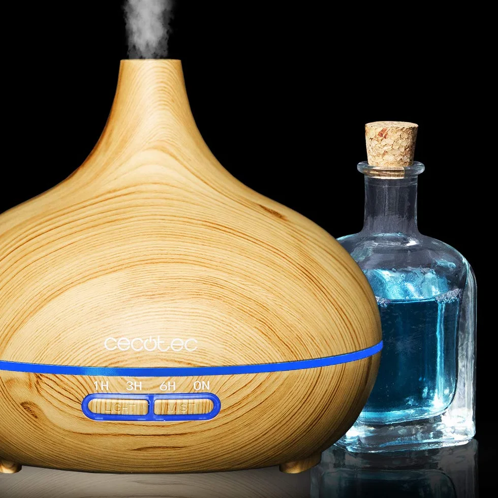 Cecotec Pure Aroma Nawilżacz Powietrza, Brązowy, 300 ml