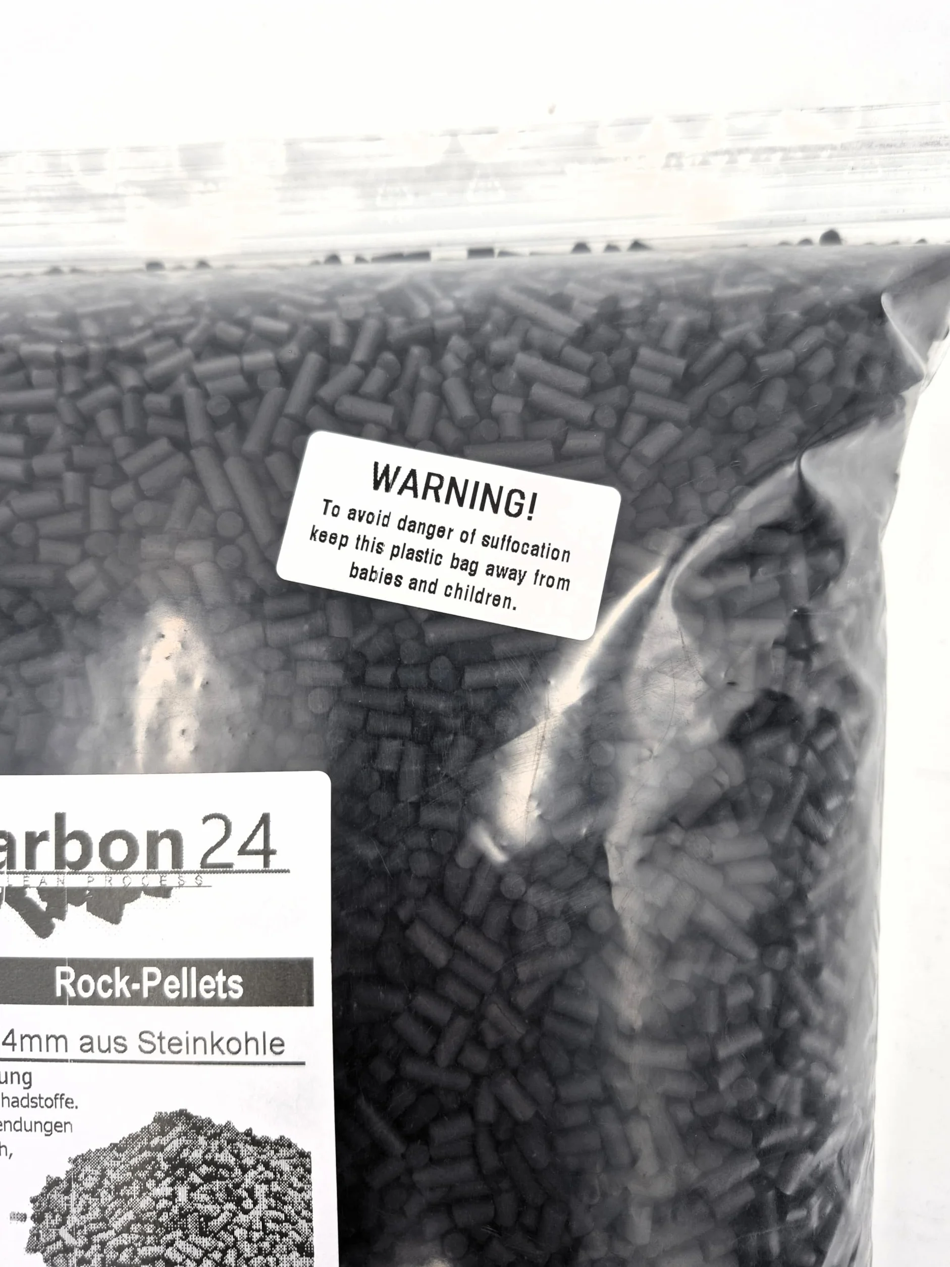 Rock-Pellets Granulki z węglem aktywnym Ø 4 mm CC24 AERO-CLEAN do oczyszczania powietrza 5 litrów