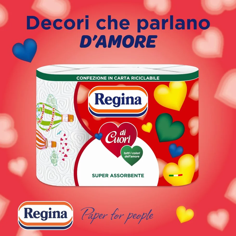 Regina 415694 Papier Kuchenny, 30 Rolek, Biały