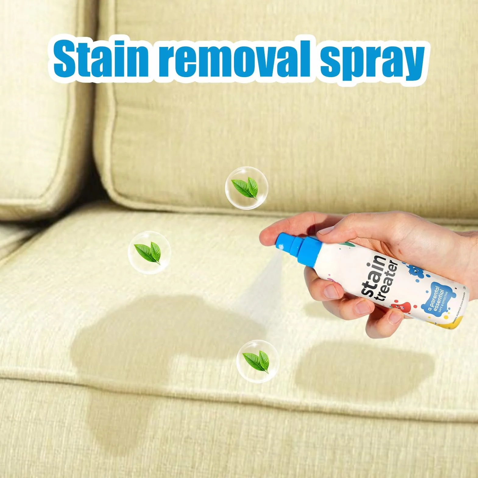 Stain Treater Spray – 120 ml ?rodek do usuwania plama z ubra? dla niemowl?t i noworodków, szybki i skuteczny sposób usuwania uporczywych plama