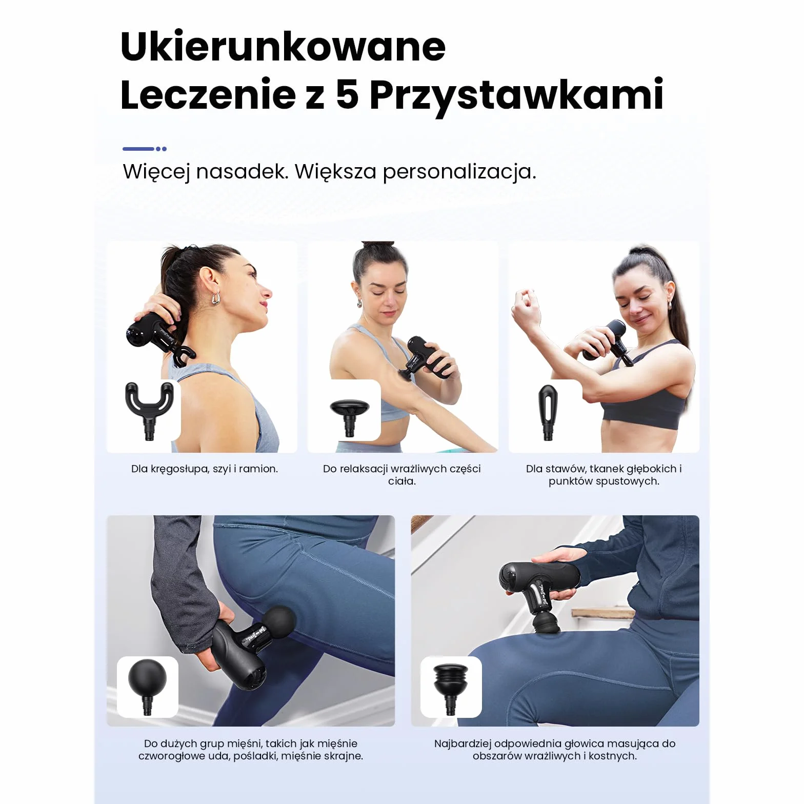 BOB AND BRAD Q2 Mini Pistolet do Masażu, Przenośny Masażer Mięśni, Cichy Silnik Bezszczotkowy, Szybkie Ładowanie USB-C, Czarny