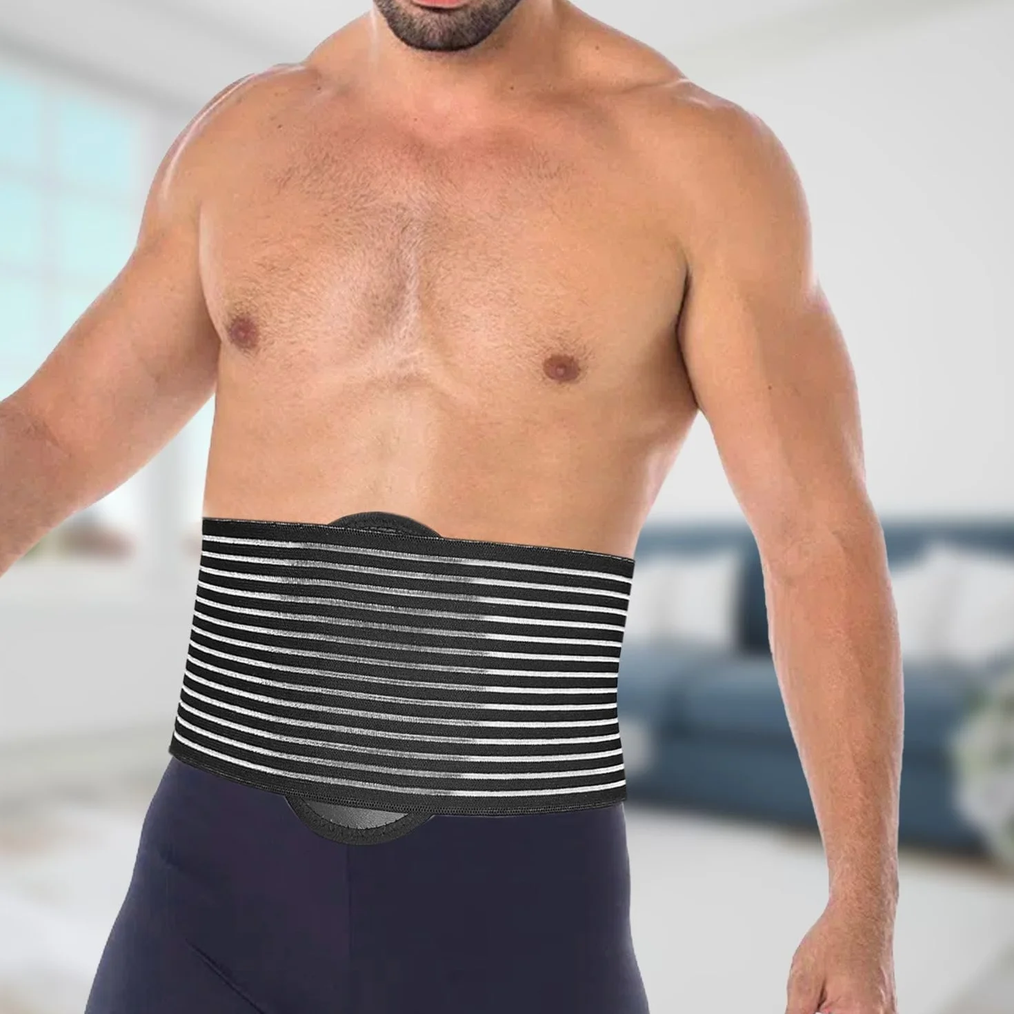 OrtoPrime Pas do przepukliny pępkowej S/M 70–90 cm
