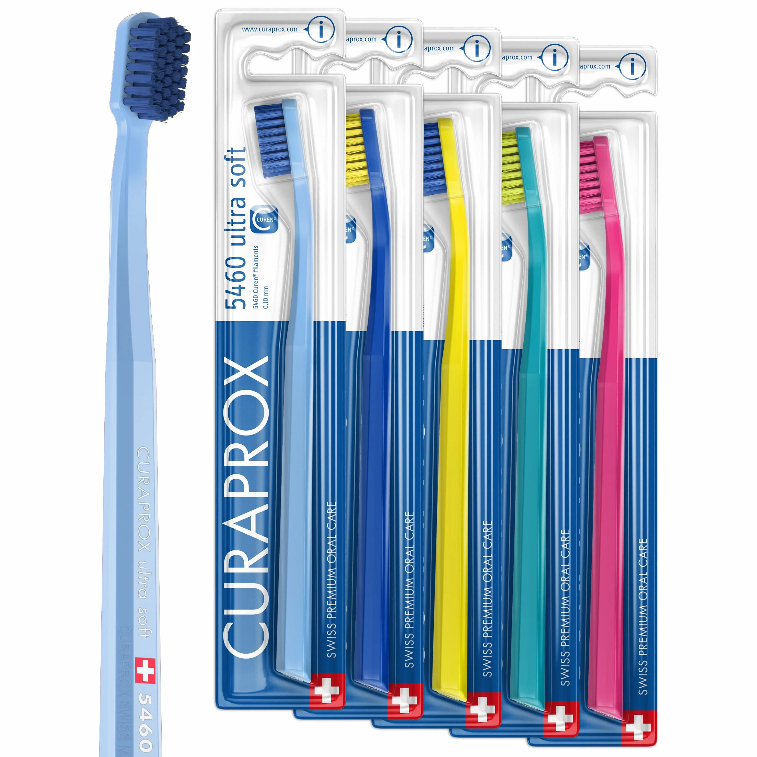 Curaprox CS 5460 zestaw 5 wgnieceń Ultra douces